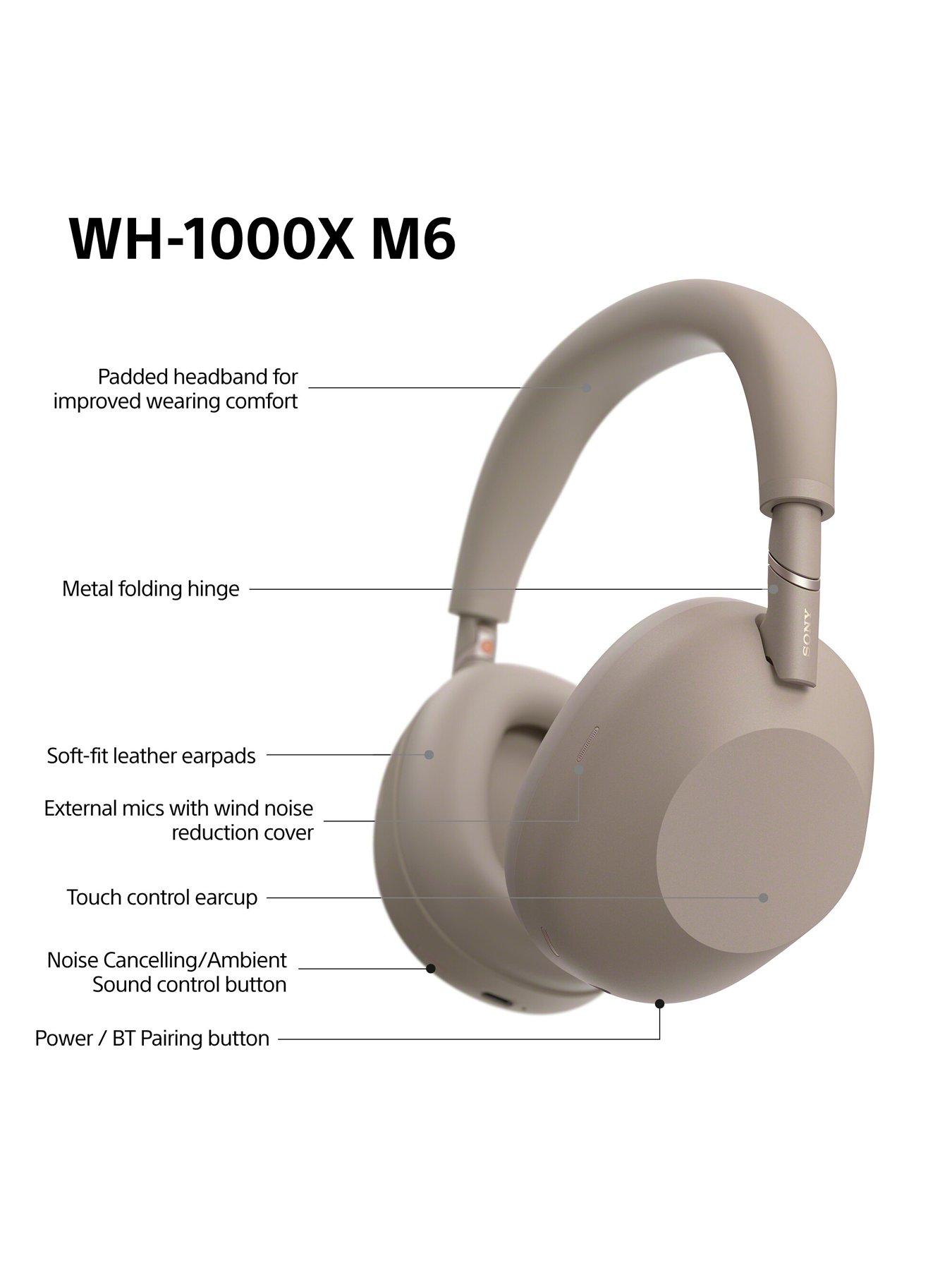 Sony WH-1000XM6 Noise-Cancelling Over-Ear Headphones | Very