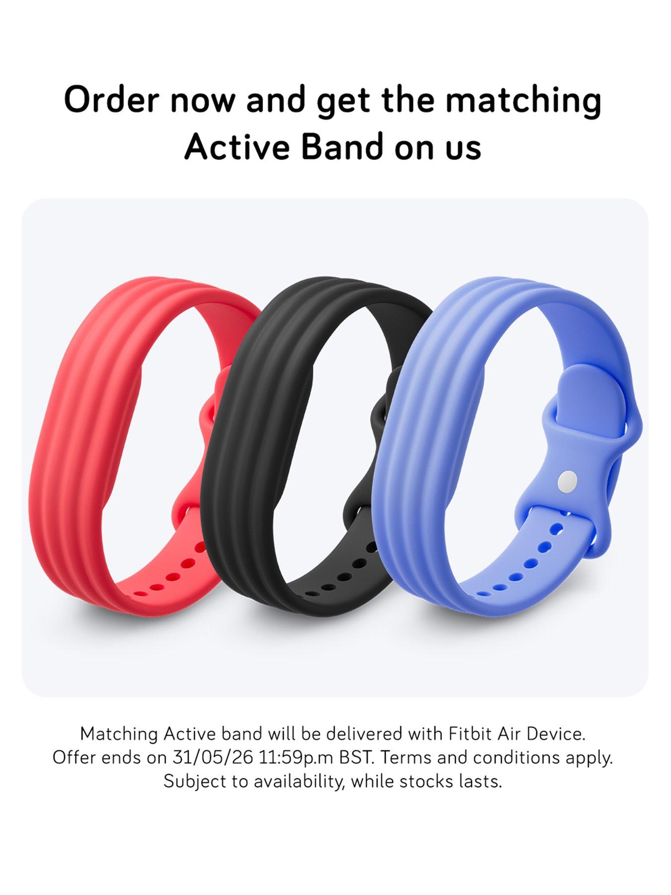 Fitbit Google Fitbit Air + Google Fitbit Air Active Band | Very