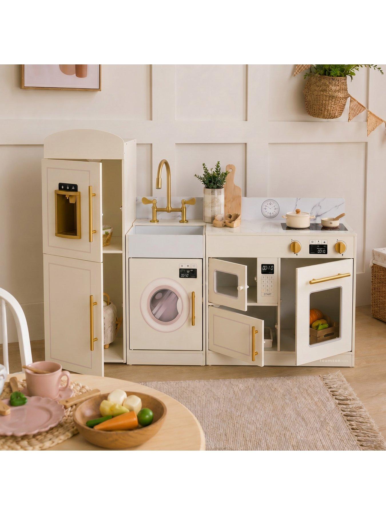 Image 3 of 7 of Teamson Kids Multi-Appliance 3-Piece Kitchen Role Play Set
