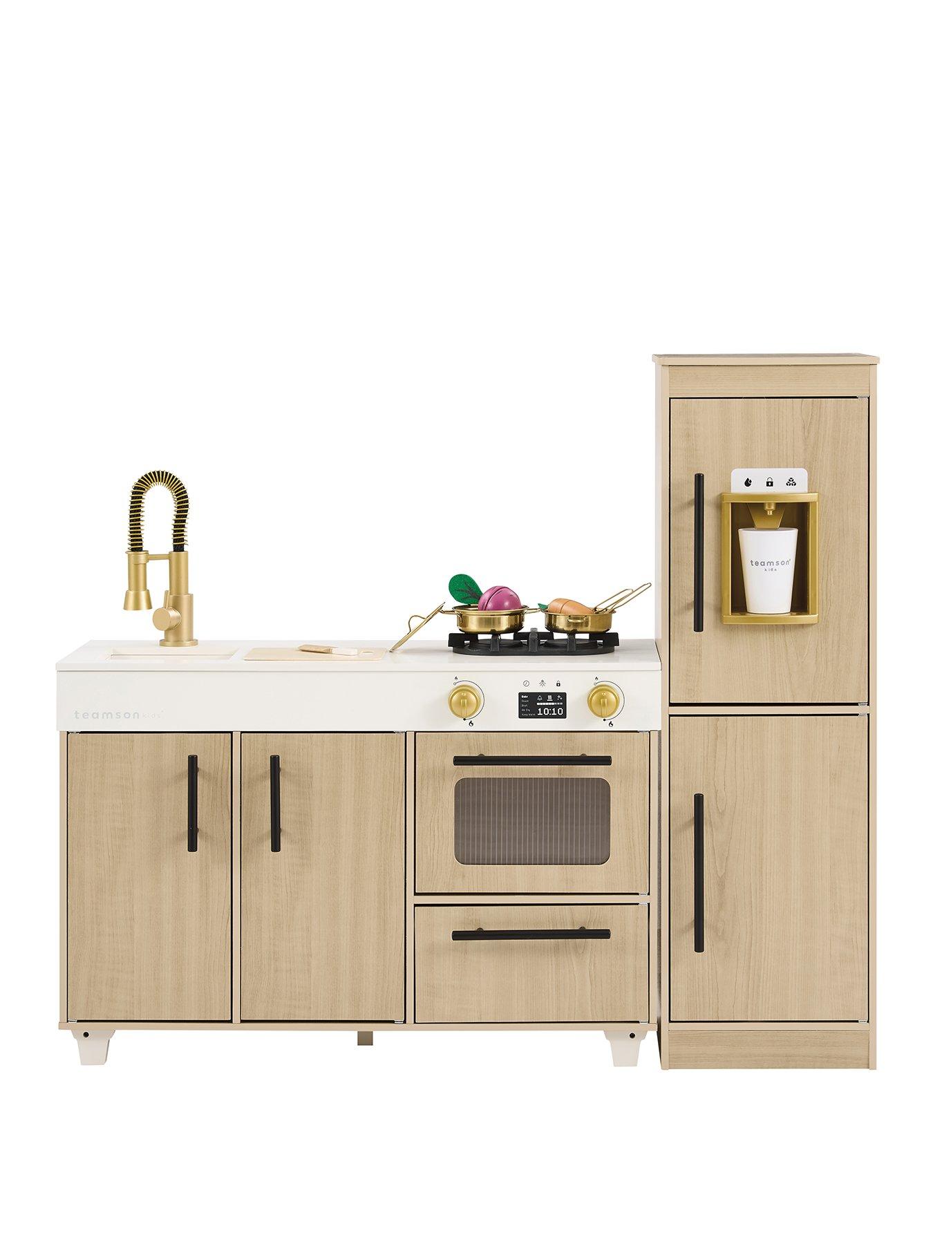 Image 1 of 7 of Teamson Kids All-In-One 26-Piece Deluxe Kitchen Playset