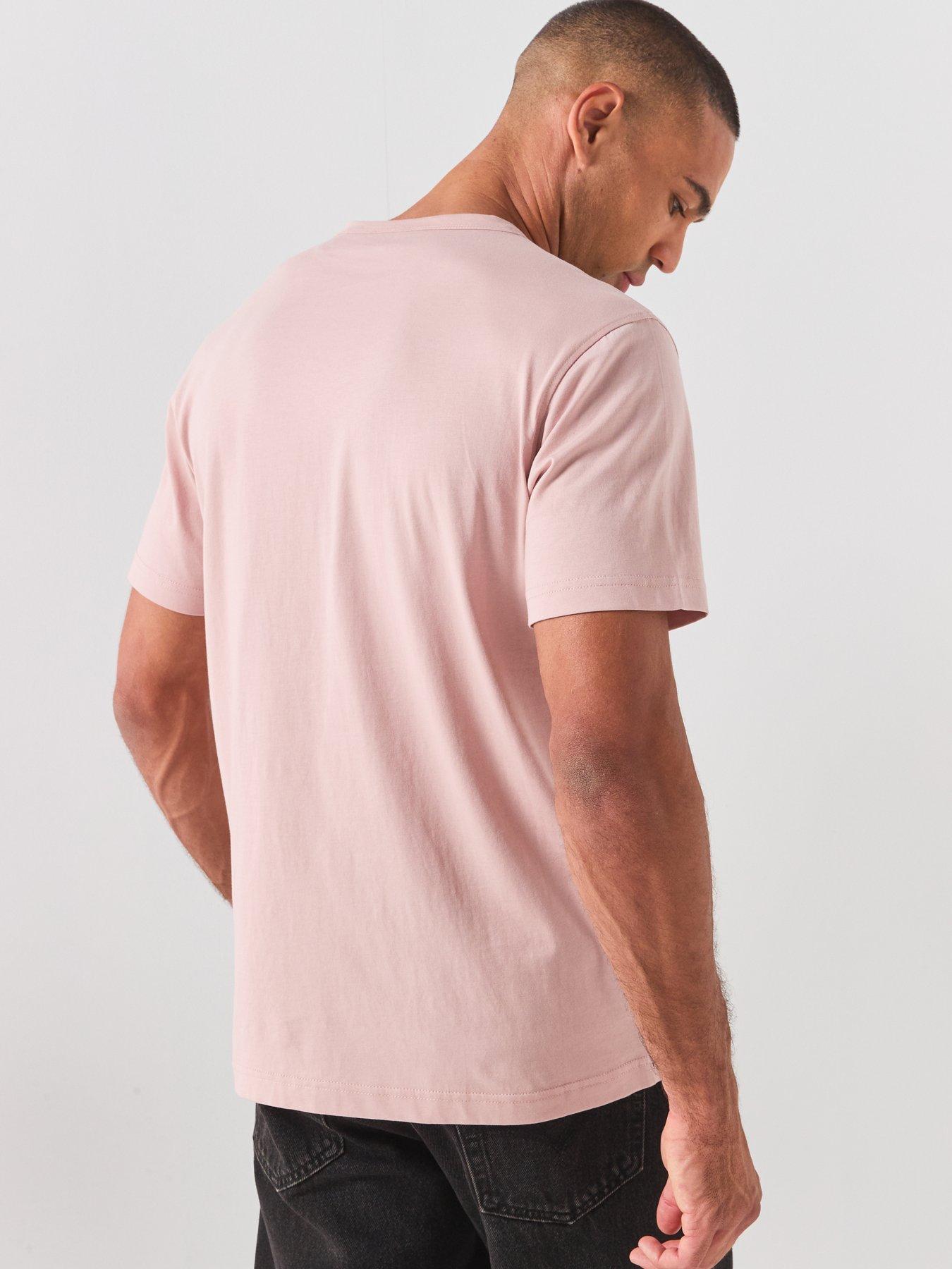 Image 2 of 5 of Belstaff Logo Patch Regular Fit T-shirt - Pink