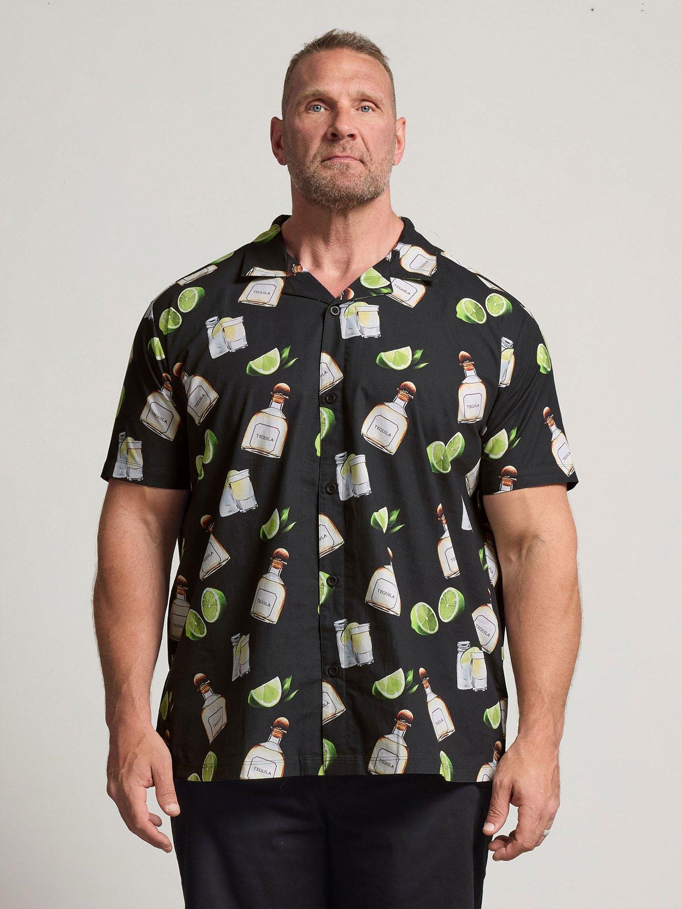 Badrhino Tequila Peached Revere Shirt - Black