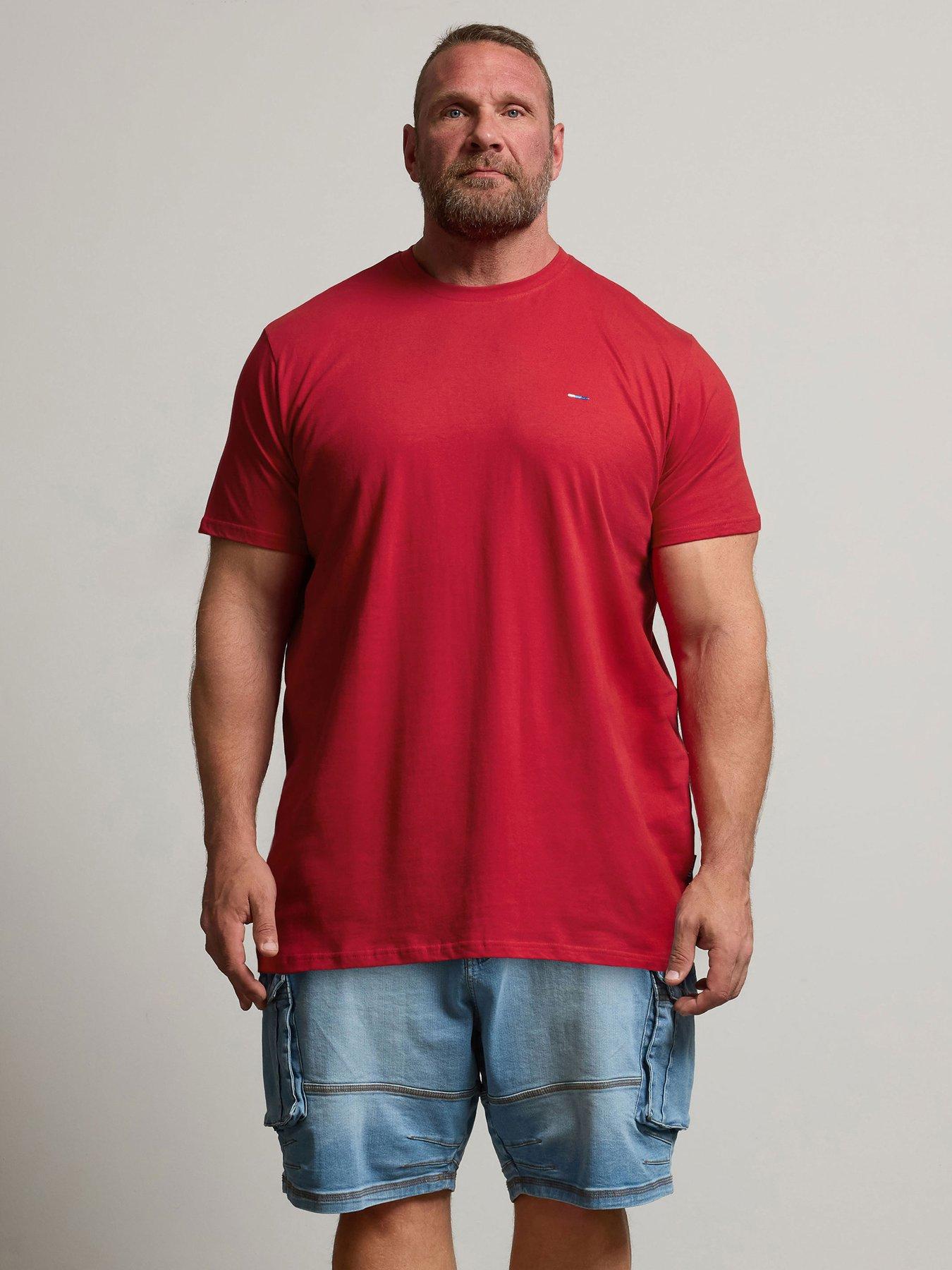 BadRhino Logo Longline T-Shirt - Red