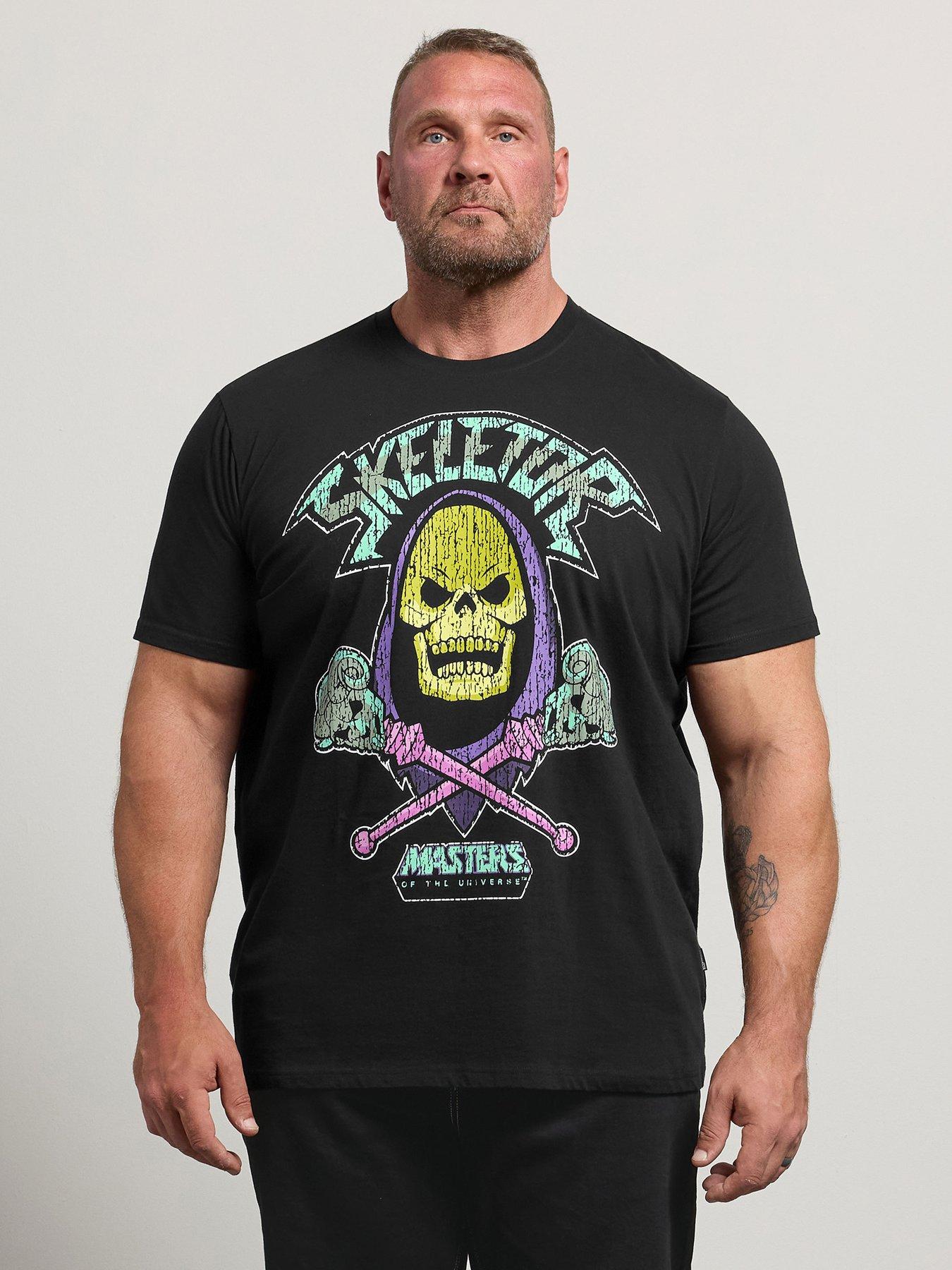 BadRhino Masters Of Universe' T-Shirt, Black, Size 3Xl, Men