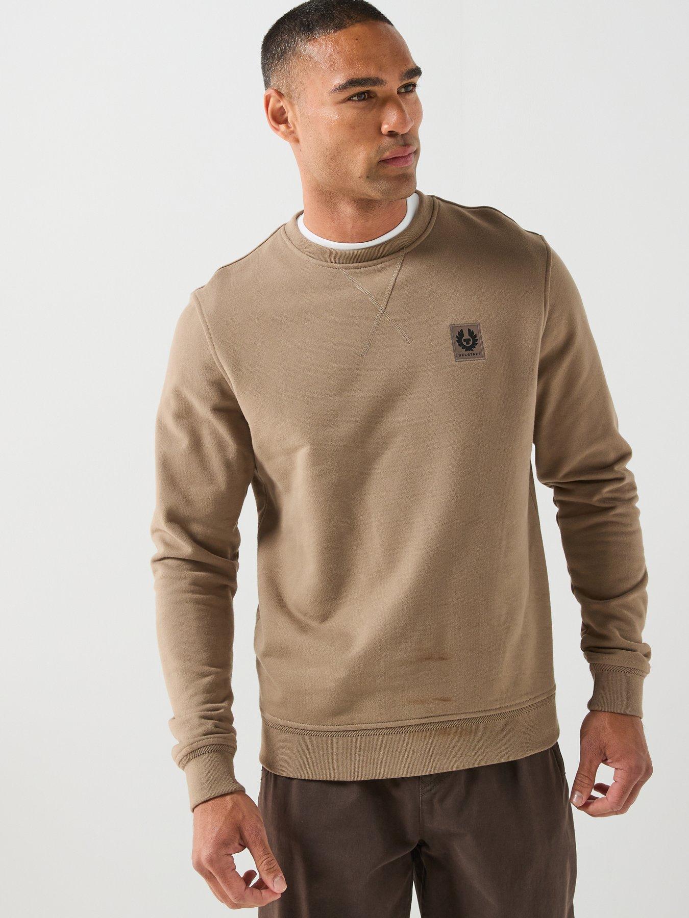 Image 5 of 5 of Belstaff Belstaff Left Chest Patch Logo Regular Fit Crew Sweat