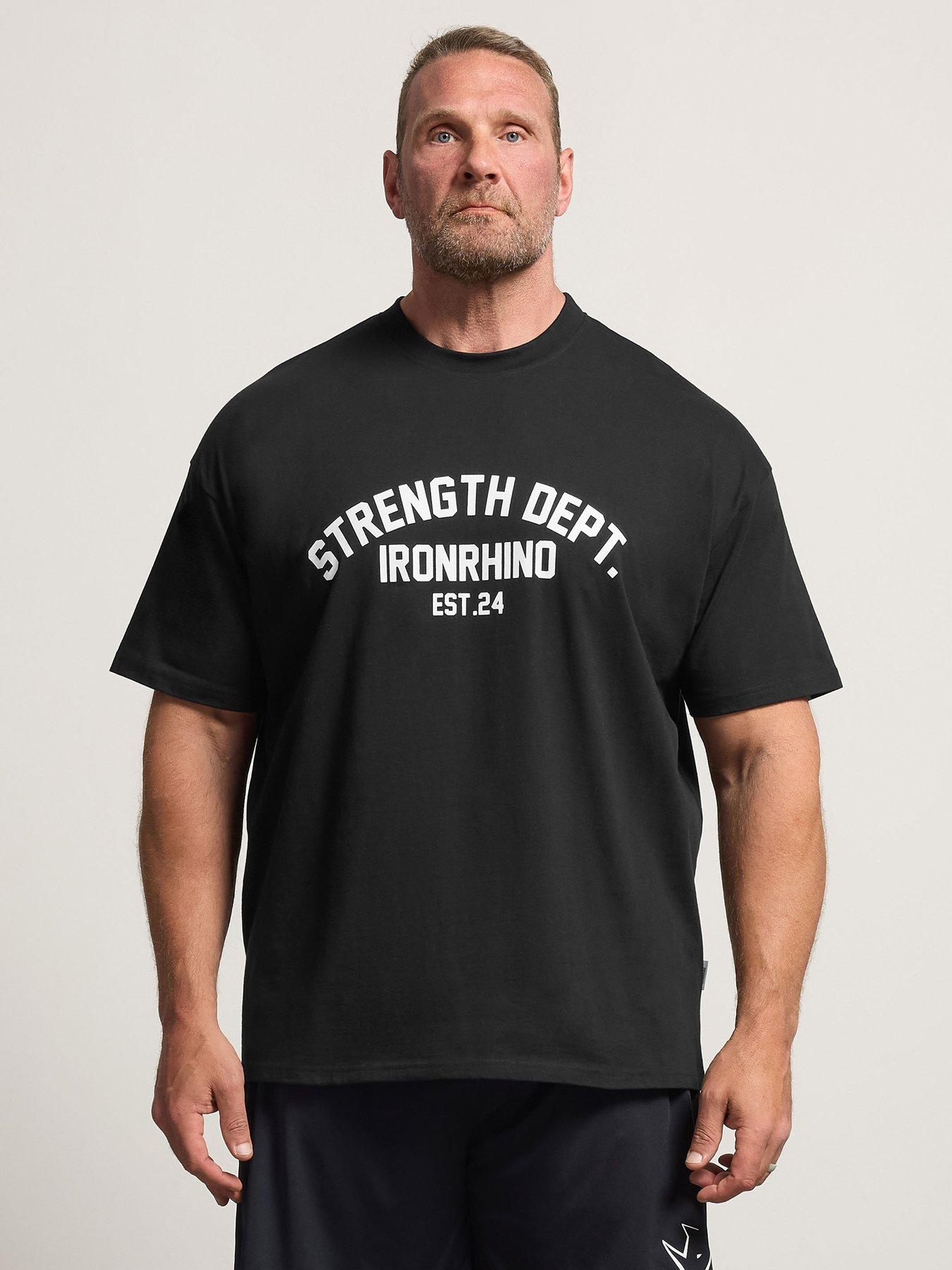 BadRhino Badrhino Ironrhino Strength Department T-shirt