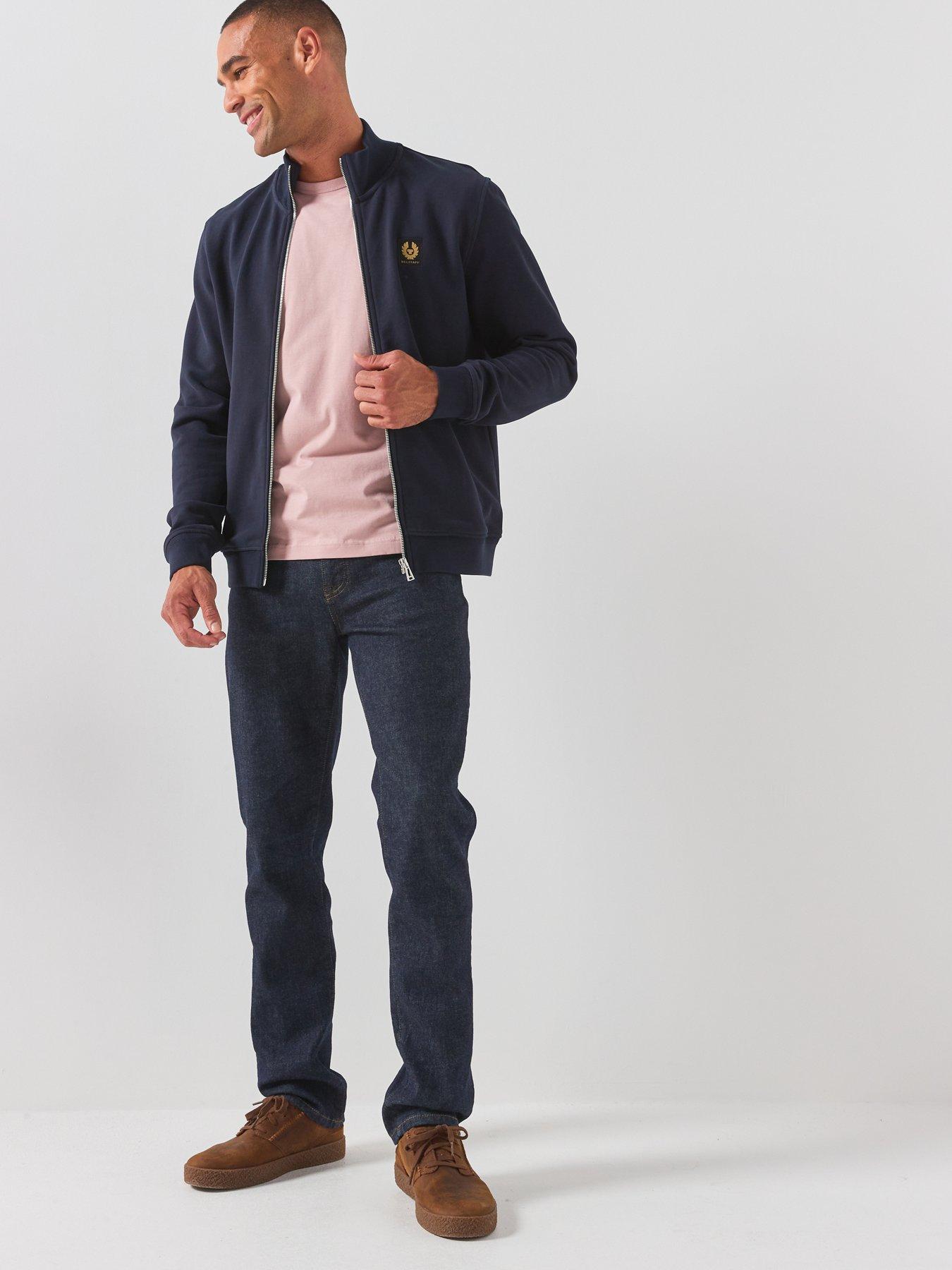 Image 3 of 6 of Belstaff Left Chest Patch Full Zip Hoodie