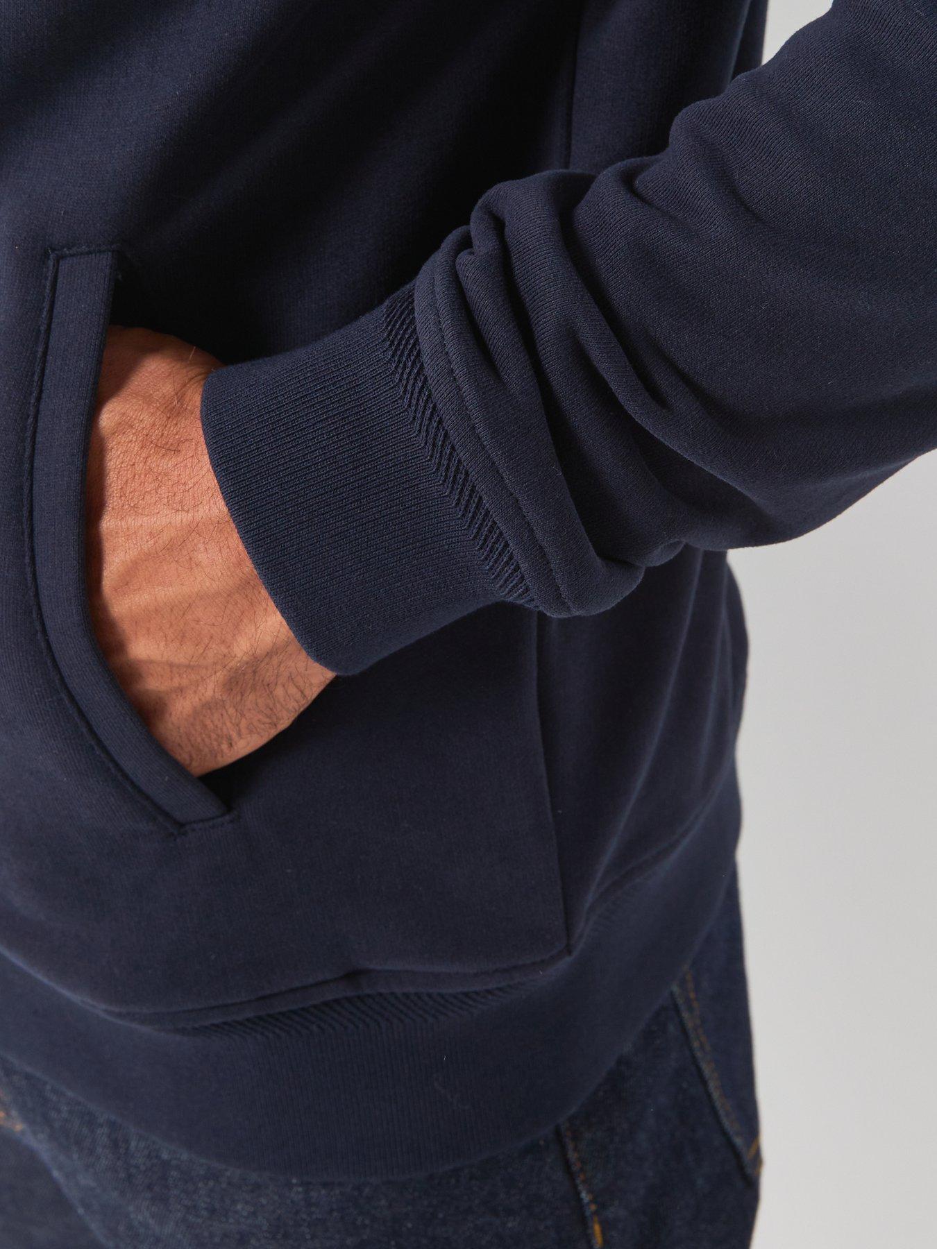 Image 5 of 6 of Belstaff Left Chest Patch Full Zip Hoodie