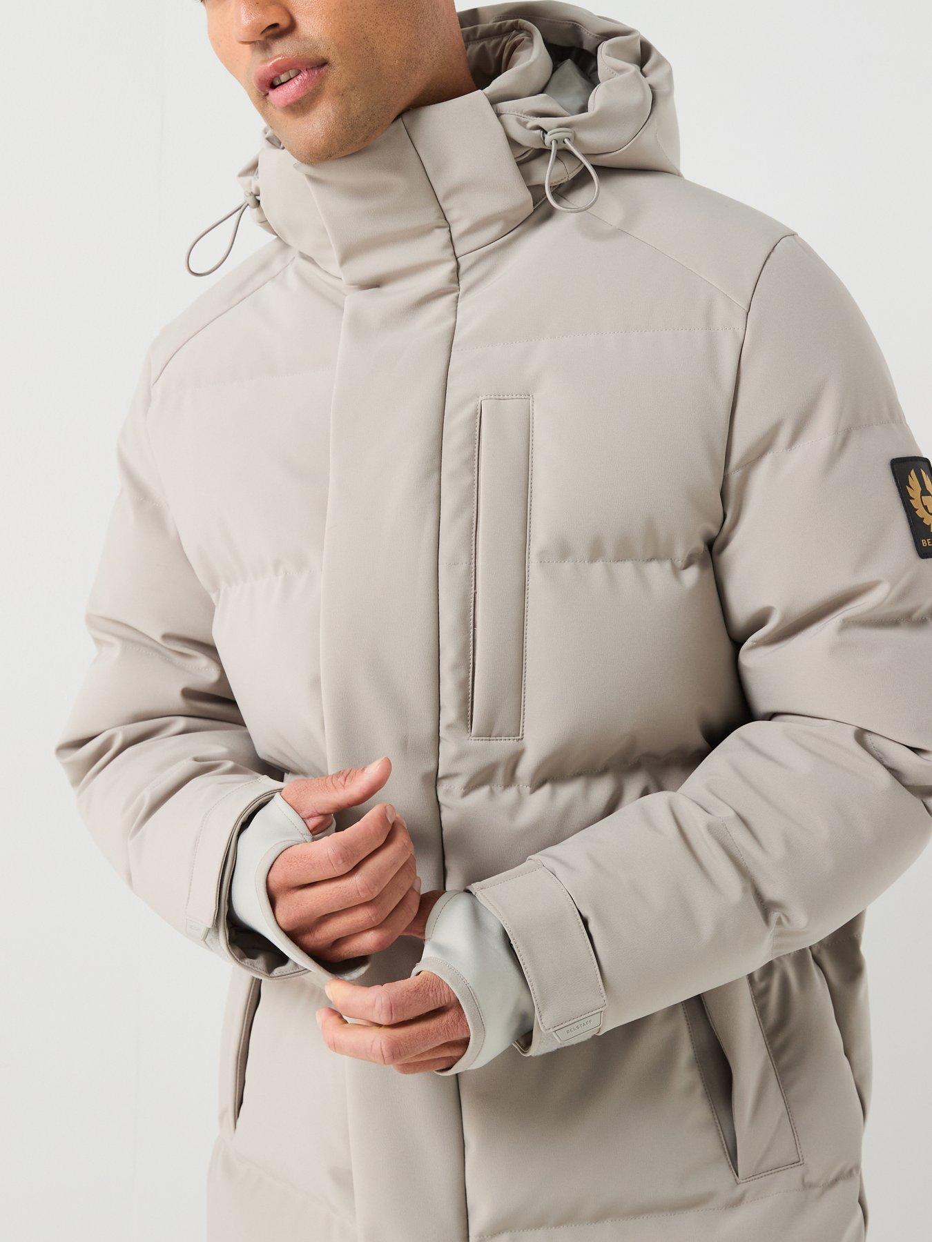 Image 6 of 6 of Belstaff Pendulum 2 Way Stretch Padded Coat - Light Beige