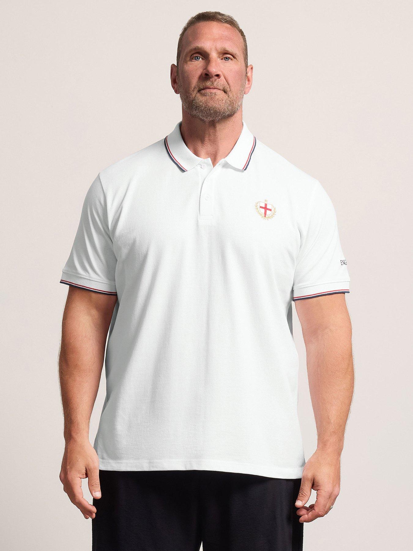 BadRhino Badrhino Embroidered England Polo Shirt