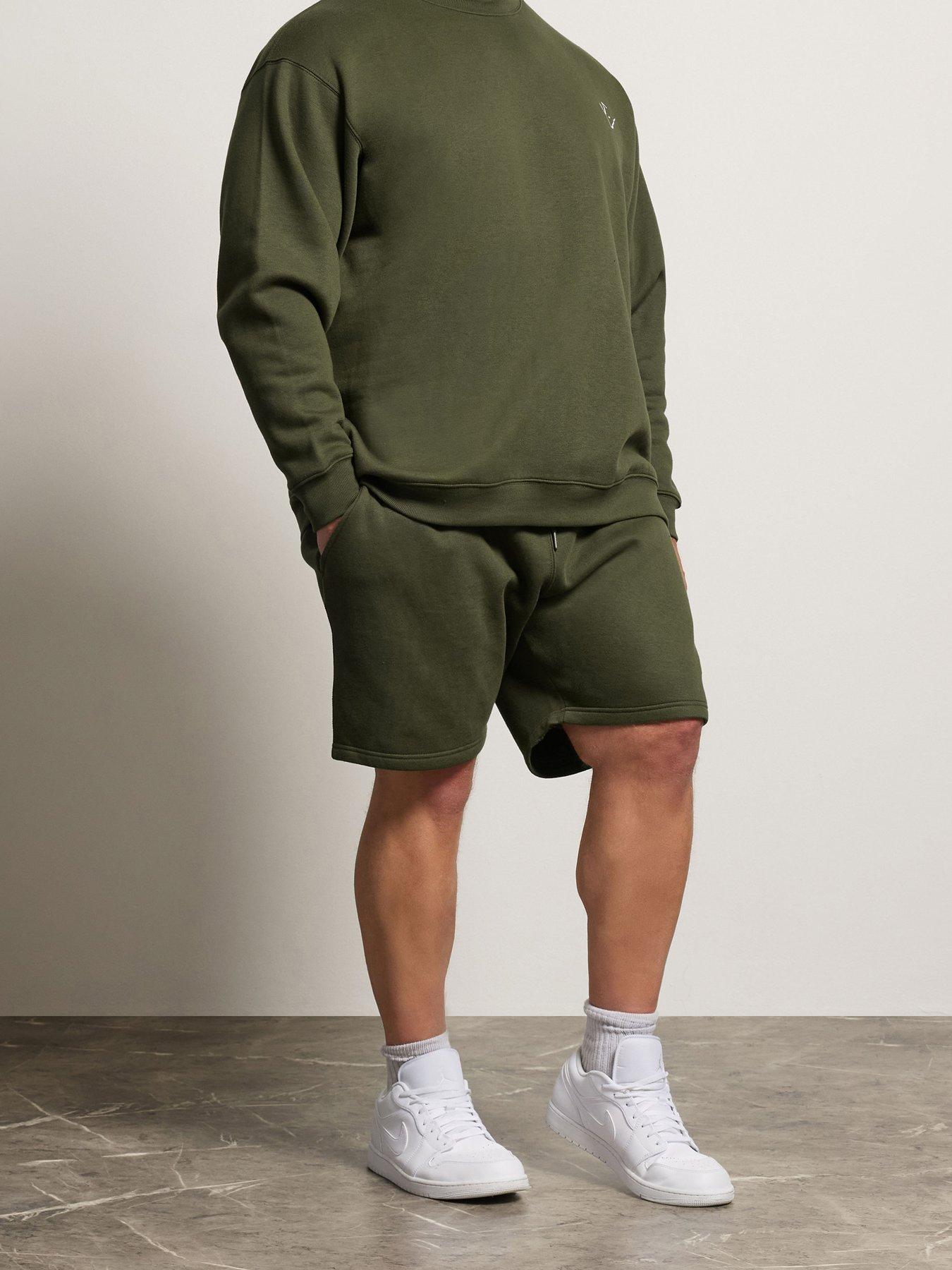 BadRhino Ironrhino Logo Shorts, Green, Size 3Xl, Men