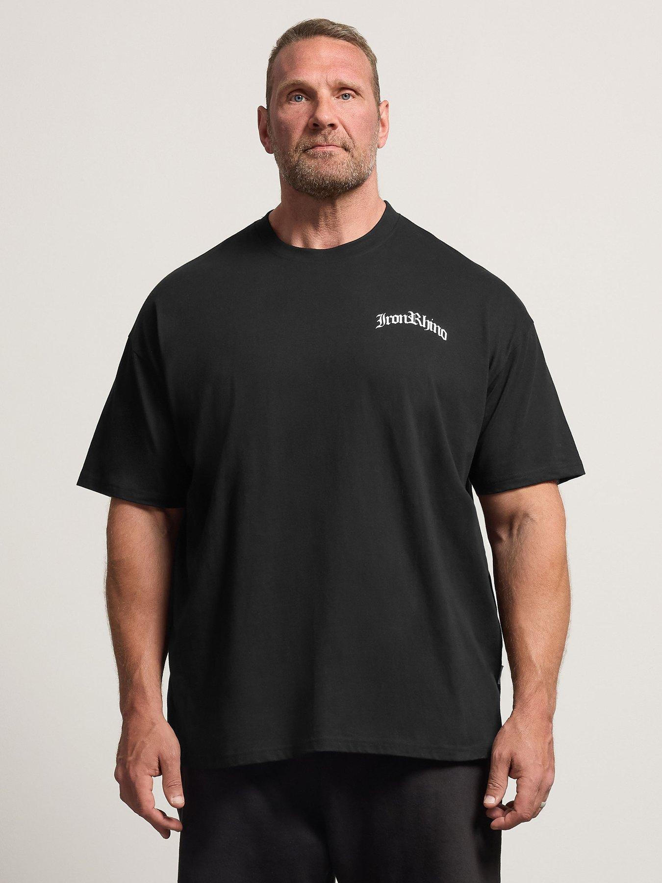 BadRhino Badrhino Ironrhino Old English T-shirt