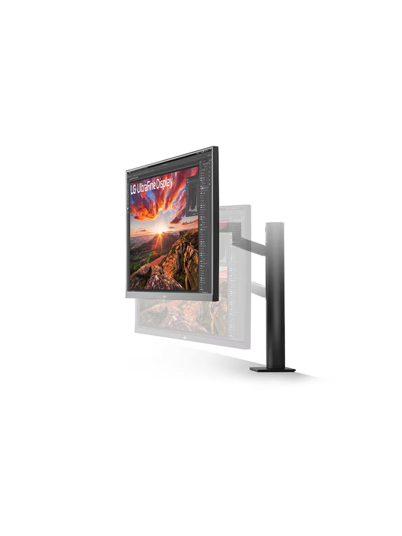 Image 7 of 7 of LG 32" UltraFine Ergo Monitor - 4K UHD, IPS, 60Hz, Ergonomic Stand, Black