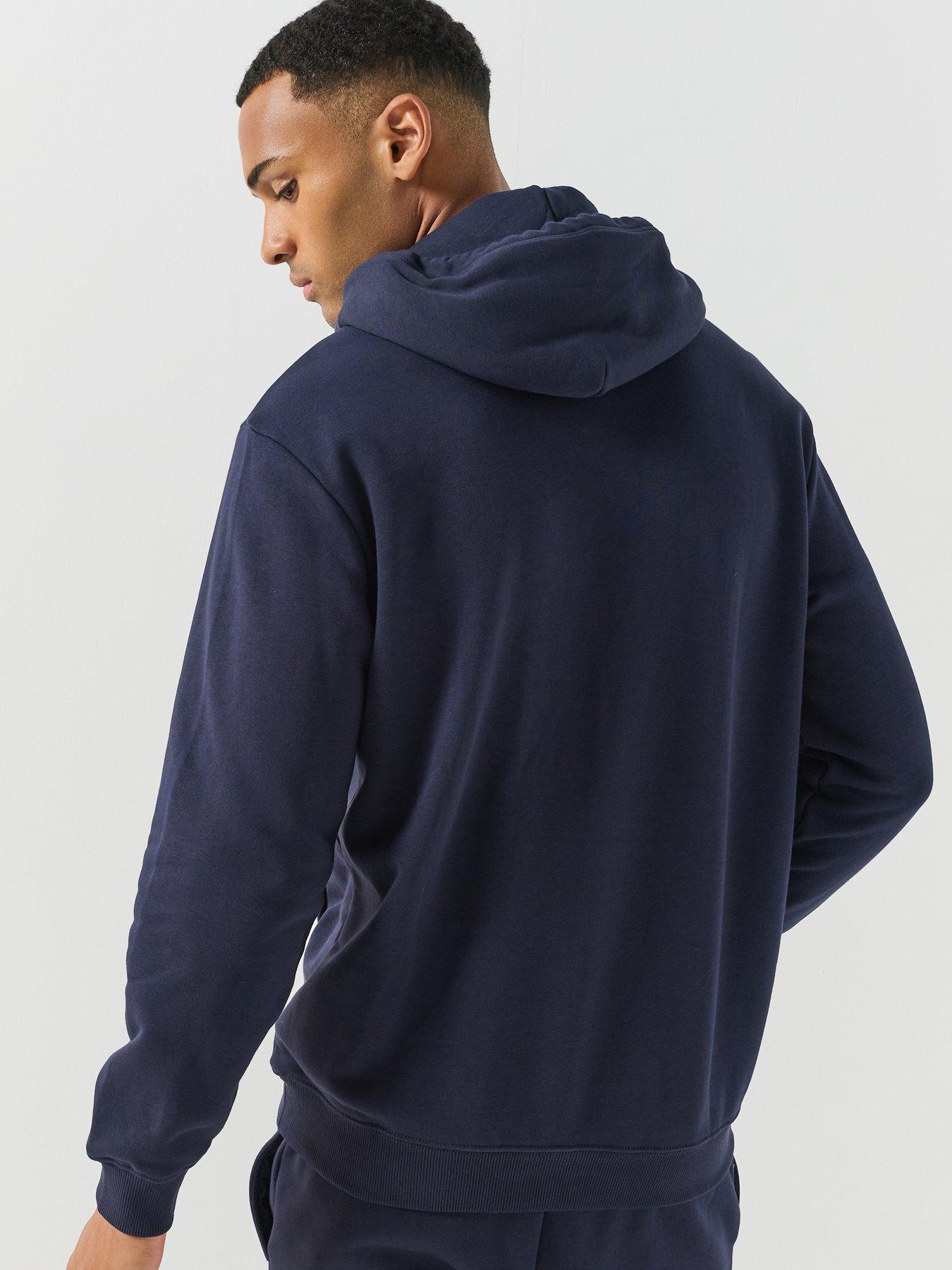 Image 2 of 6 of NAPAPIJRI Mens B-box Logo Hooide - Blue