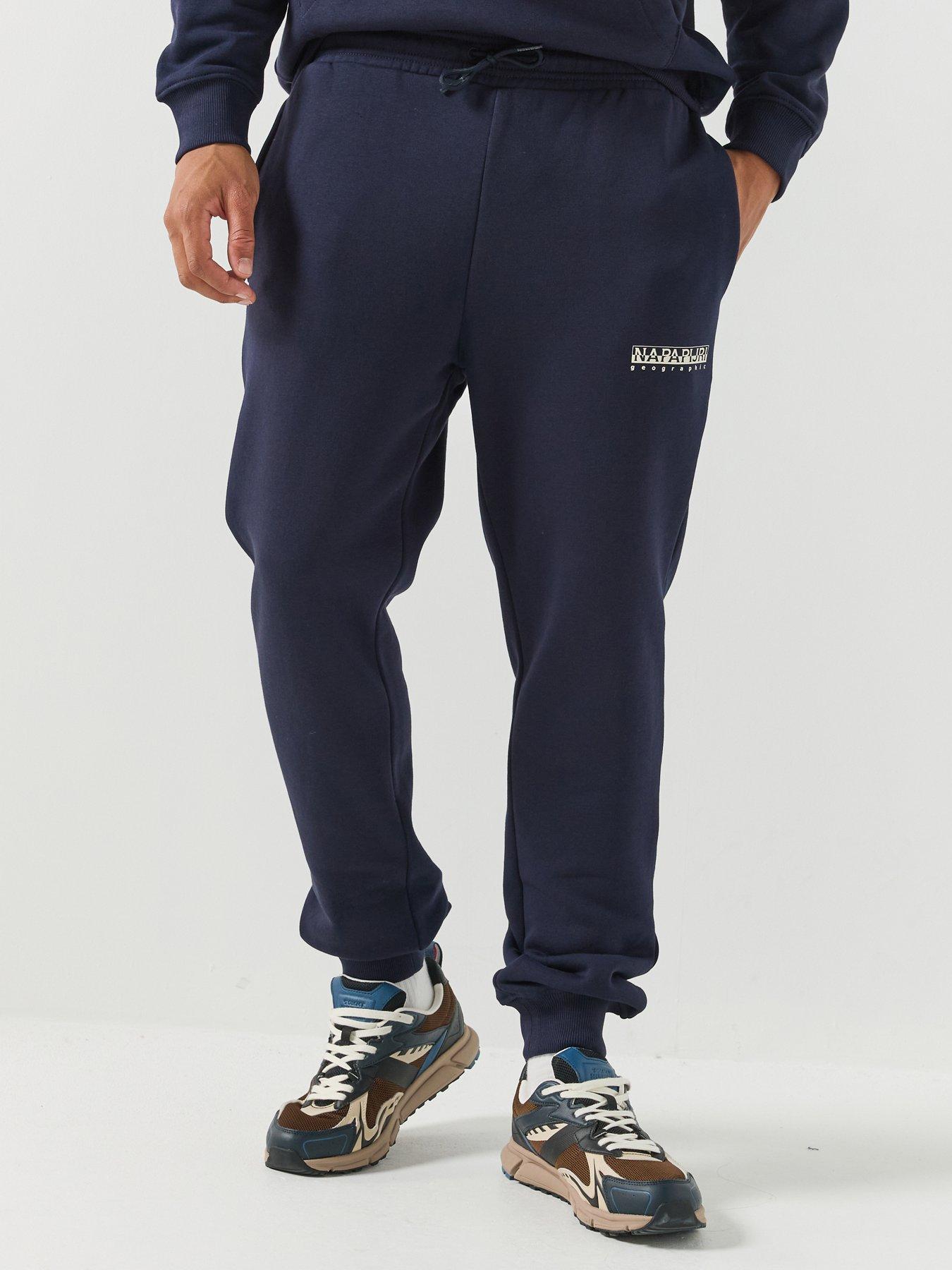Image 1 of 6 of NAPAPIJRI Mens Gori Fleece Joggers - Navy