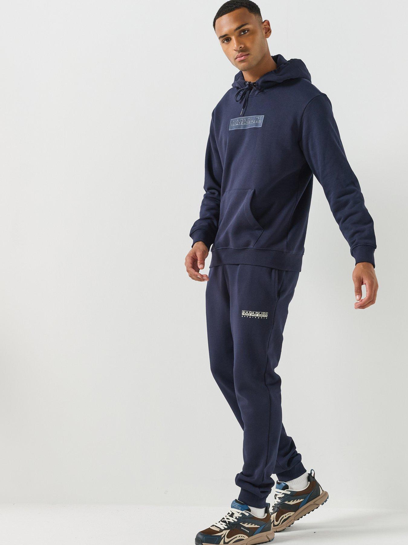 Image 4 of 6 of NAPAPIJRI Mens Gori Fleece Joggers - Navy