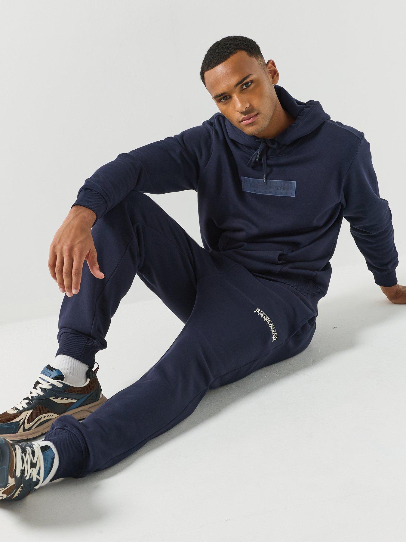 Image 5 of 6 of NAPAPIJRI Mens Gori Fleece Joggers - Navy