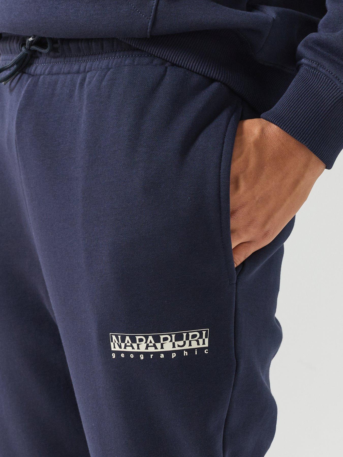 Image 6 of 6 of NAPAPIJRI Mens Gori Fleece Joggers - Navy