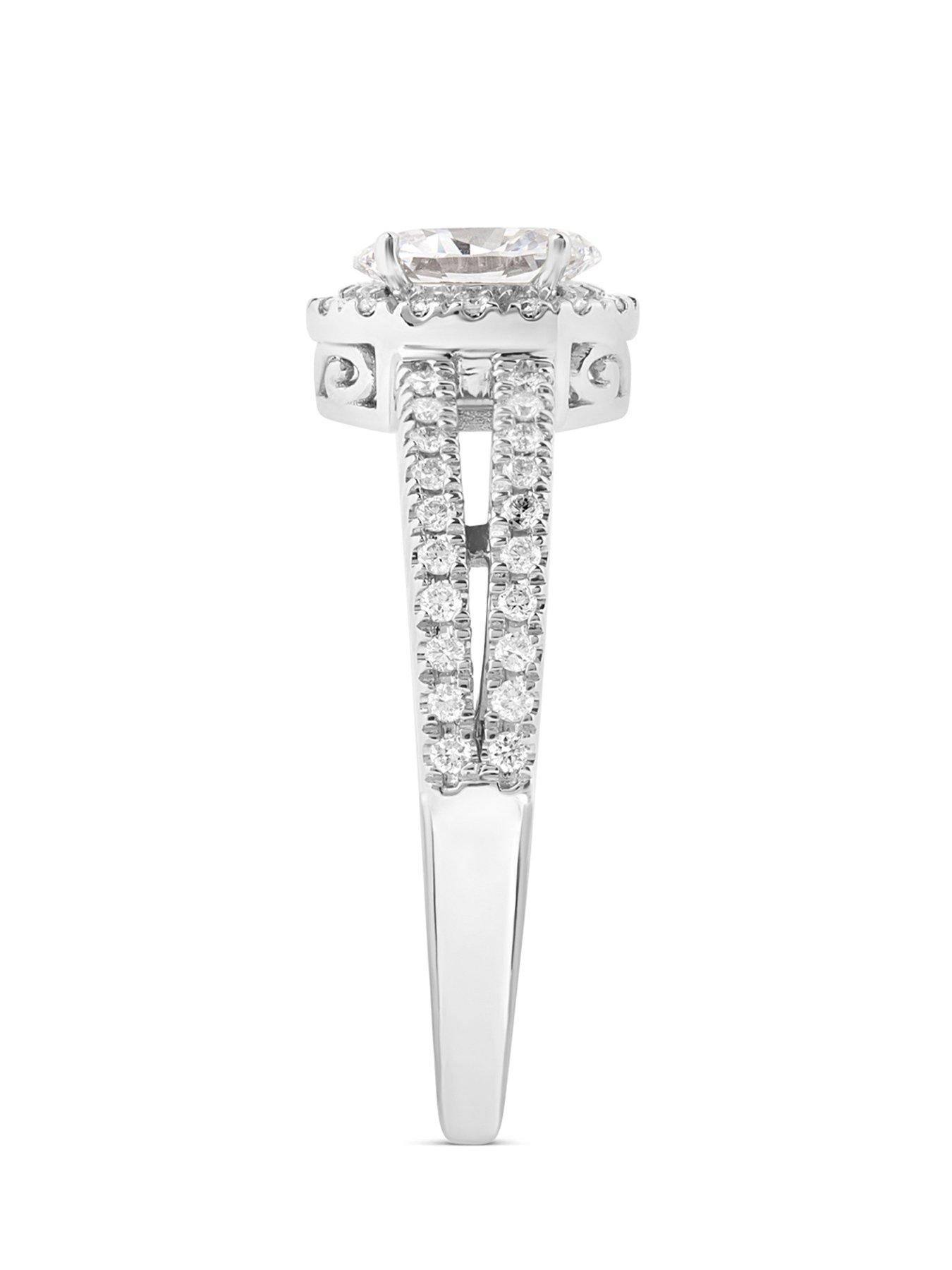 Image 2 of 5 of Love DIAMOND Lab-Grown Diamond Oval Cut Ring