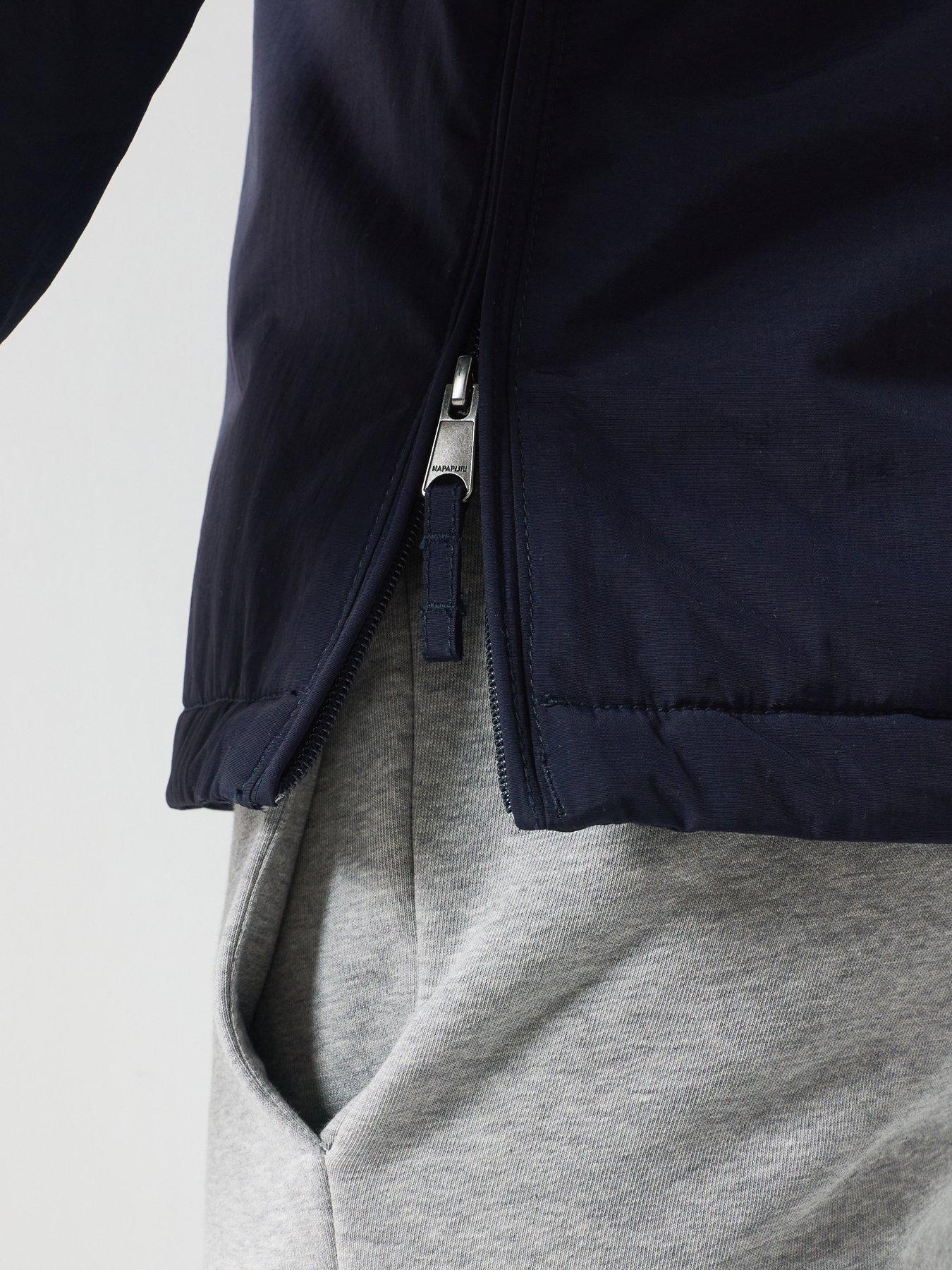 Image 4 of 6 of NAPAPIJRI Mens Rainforest Jacket - Blue