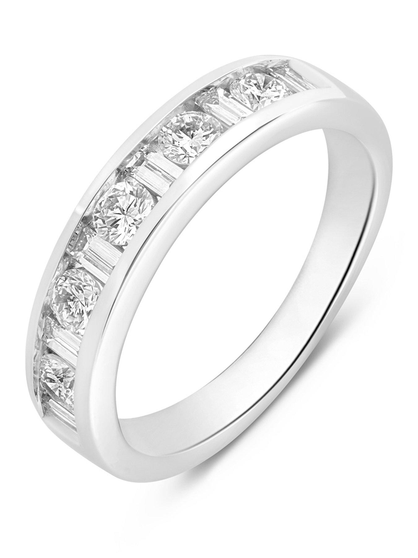 Image 1 of 5 of Love DIAMOND 9ct Lab-Grown Diamond 0.75CT Channel Set Eternity Ring