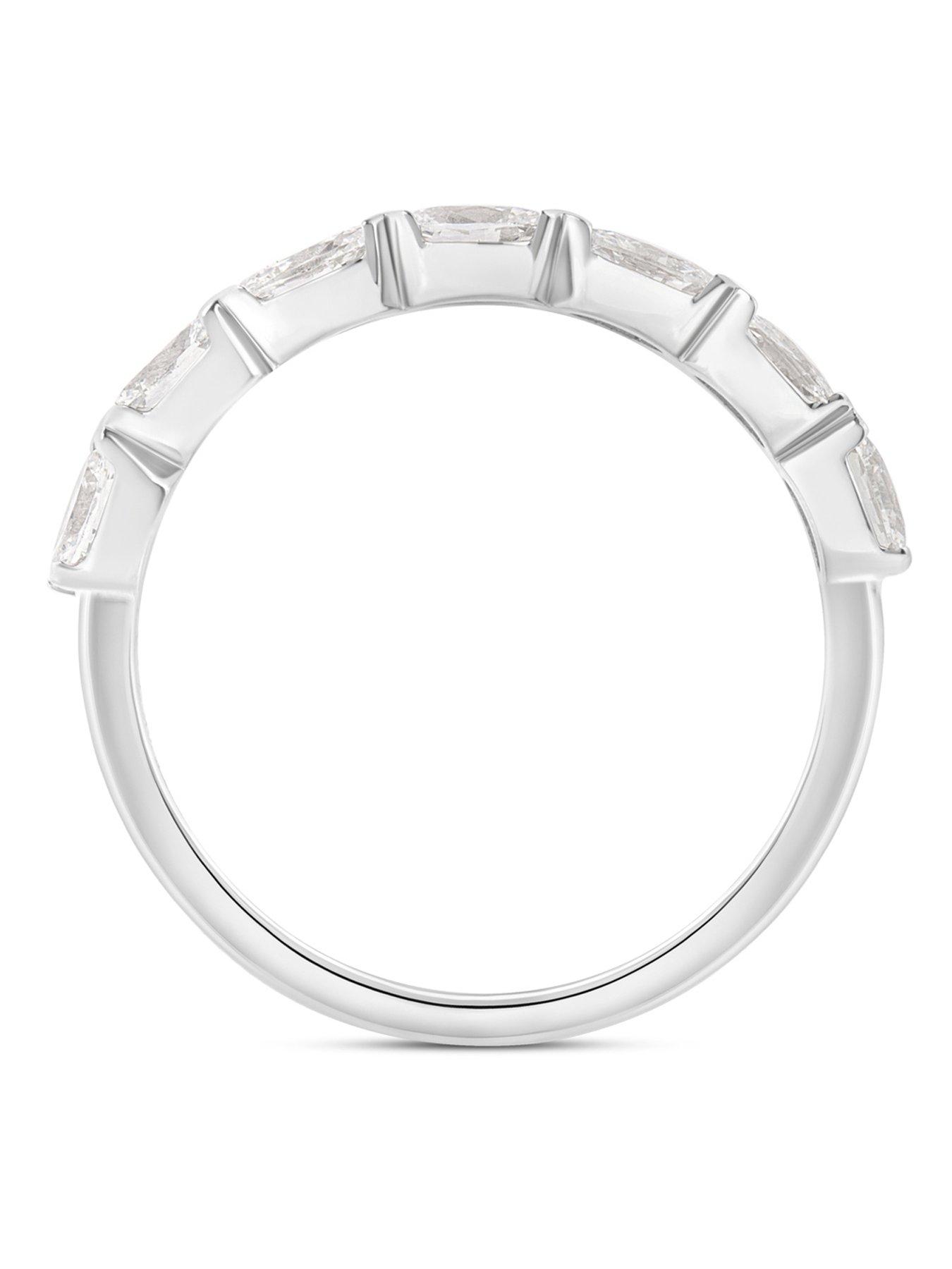 Image 4 of 5 of Love DIAMOND Lab-Grown Diamond Platinum Ring