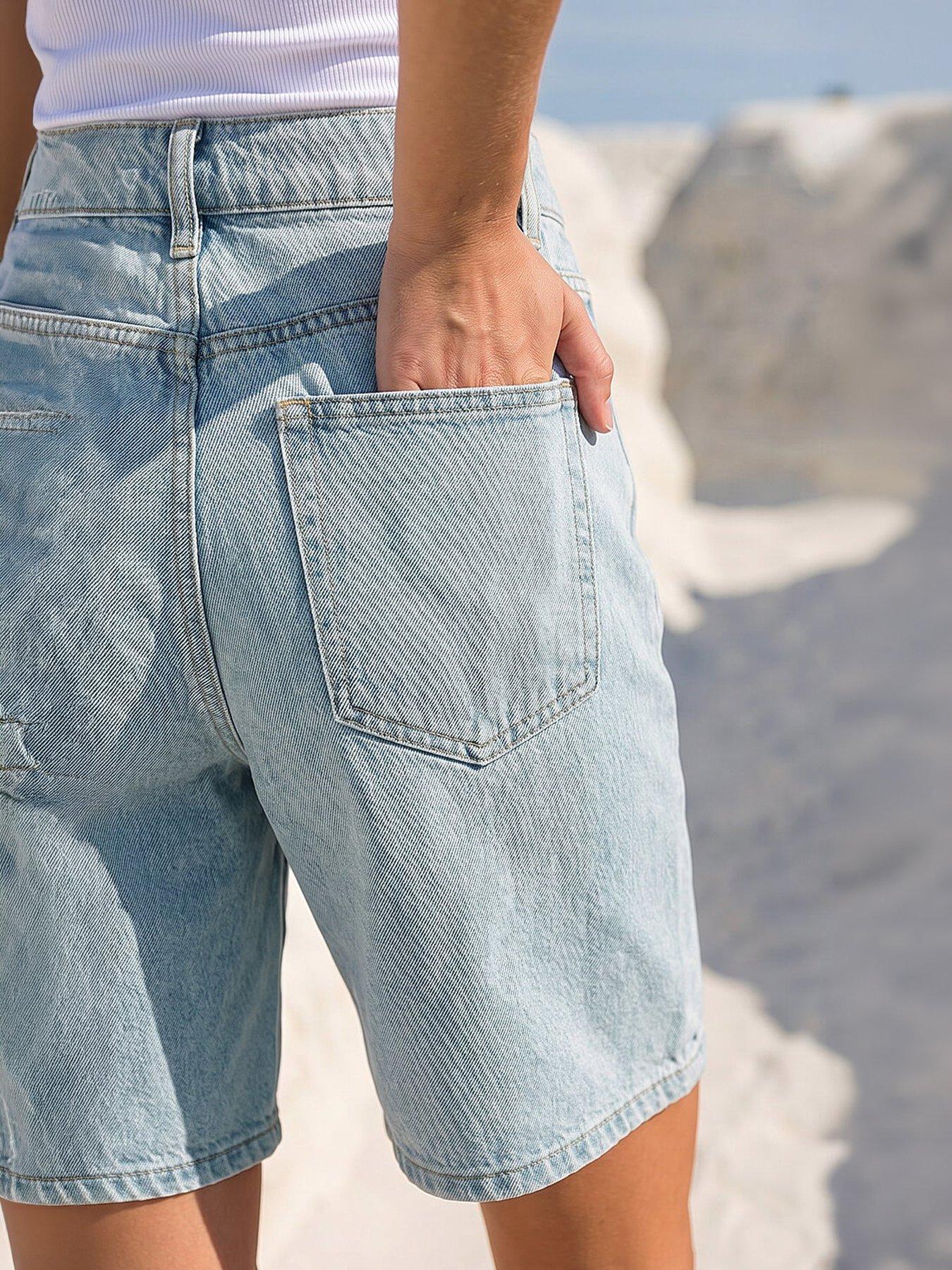 Image 2 of 4 of Roman Dusk Longline Bermuda Shorts