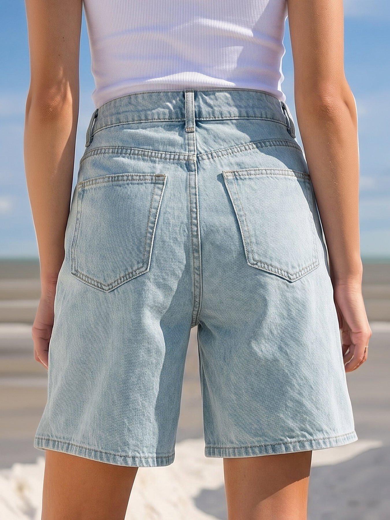 Image 3 of 4 of Roman Dusk Longline Bermuda Shorts