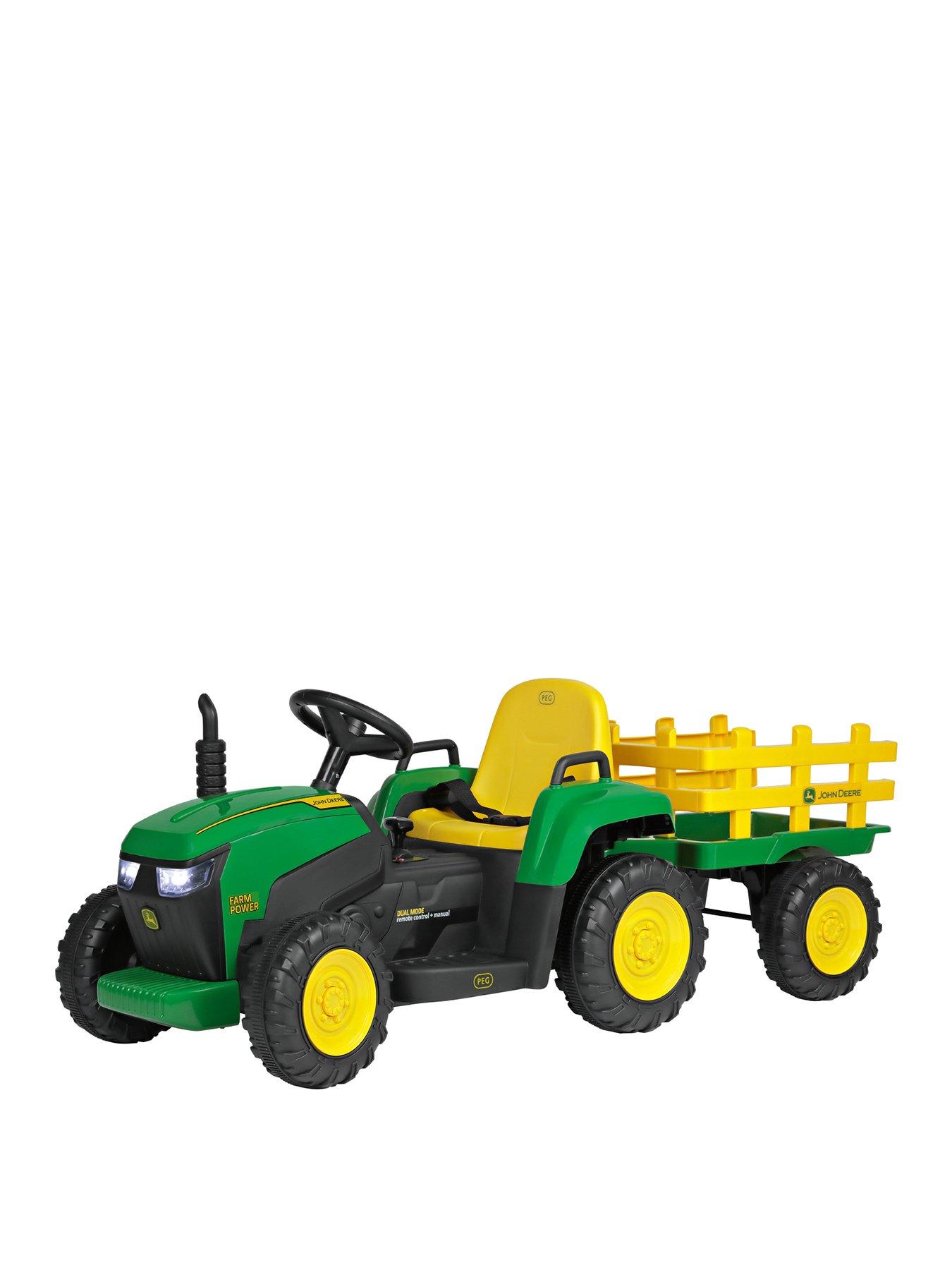 Image 1 of 7 of John Deere Farm Power 12v Electric Ride On