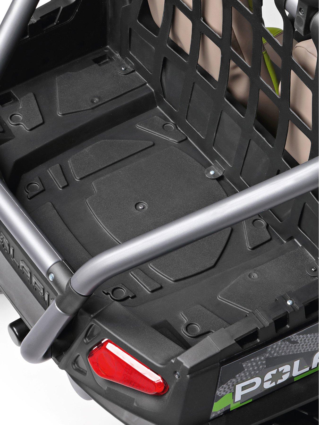 Image 6 of 7 of Peg Perego Polaris Rzr Pro 24v Battery Operated Off Road Vehicle - Green Shadow