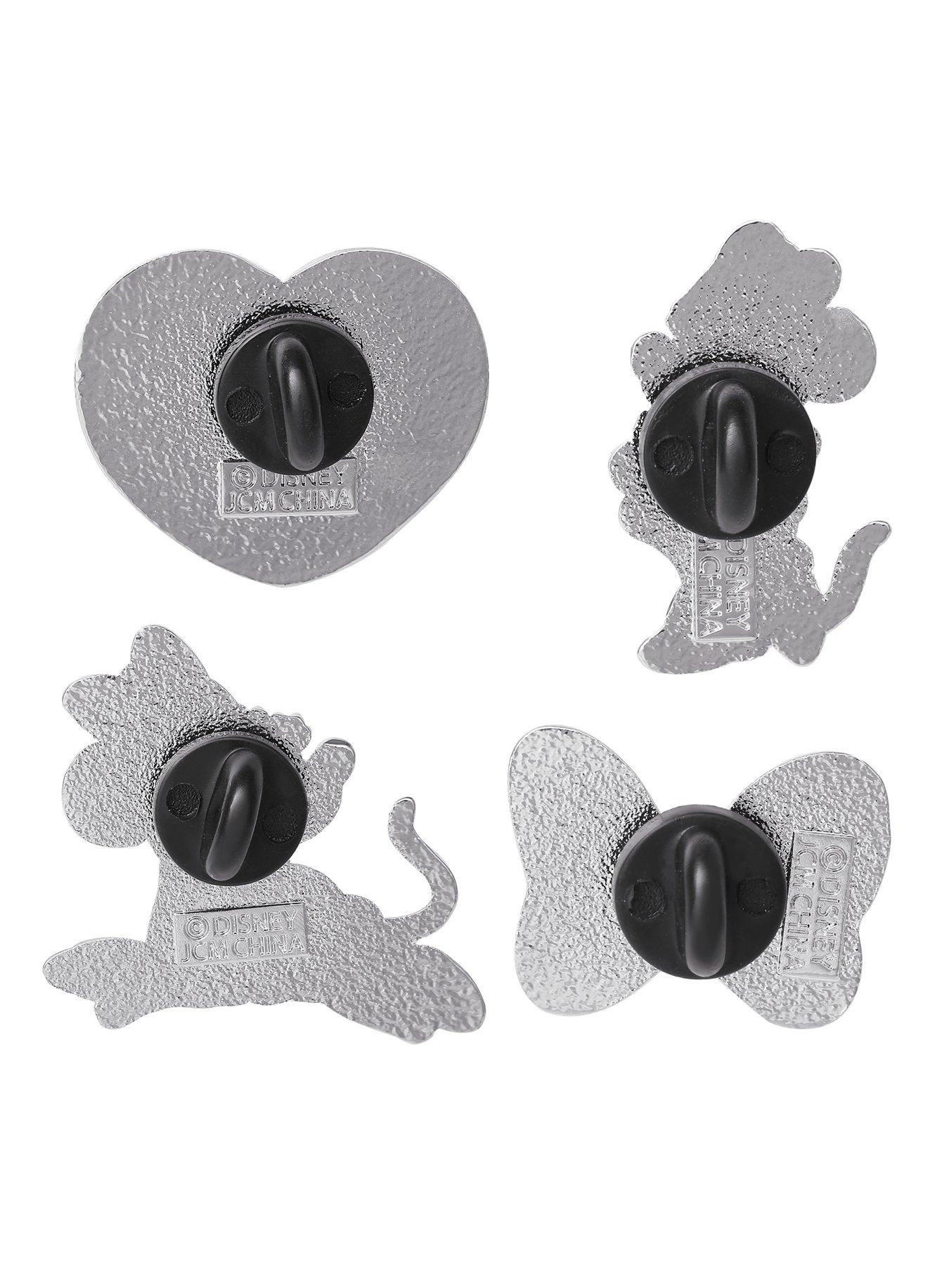 Image 3 of 5 of Disney 4 Pcs Disney Minnie Mouse Pin Set