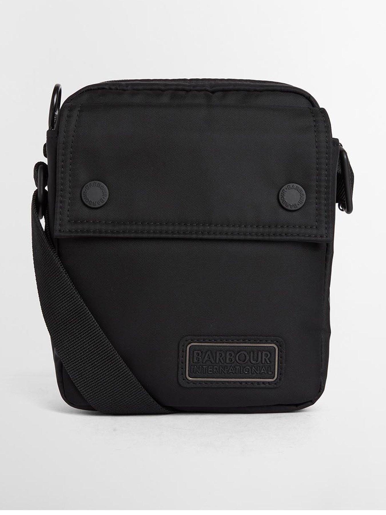 Barbour International International Daleson Crossbody Bag, Black, Men