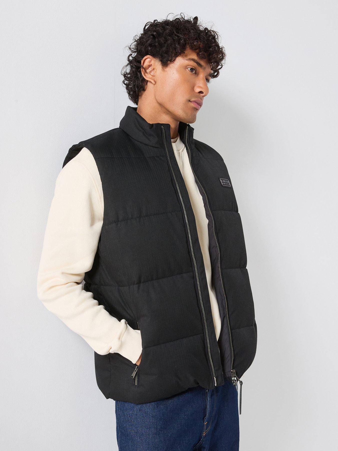Image 1 of 6 of Barbour International Tour Padded Gilet - Black
