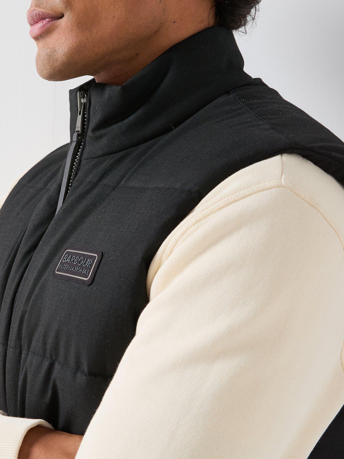 Image 4 of 6 of Barbour International Tour Padded Gilet - Black