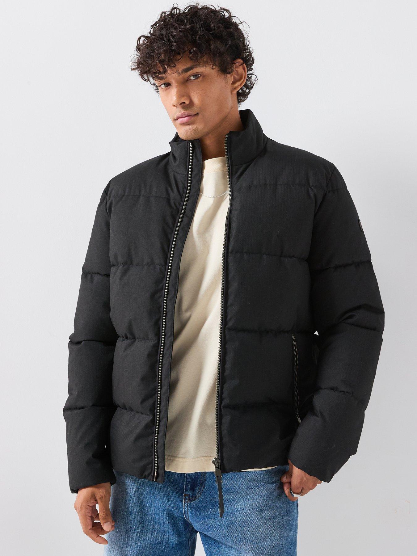 Image 1 of 5 of Barbour International Mens Tour Padded Funnel Neck Jacket - Black