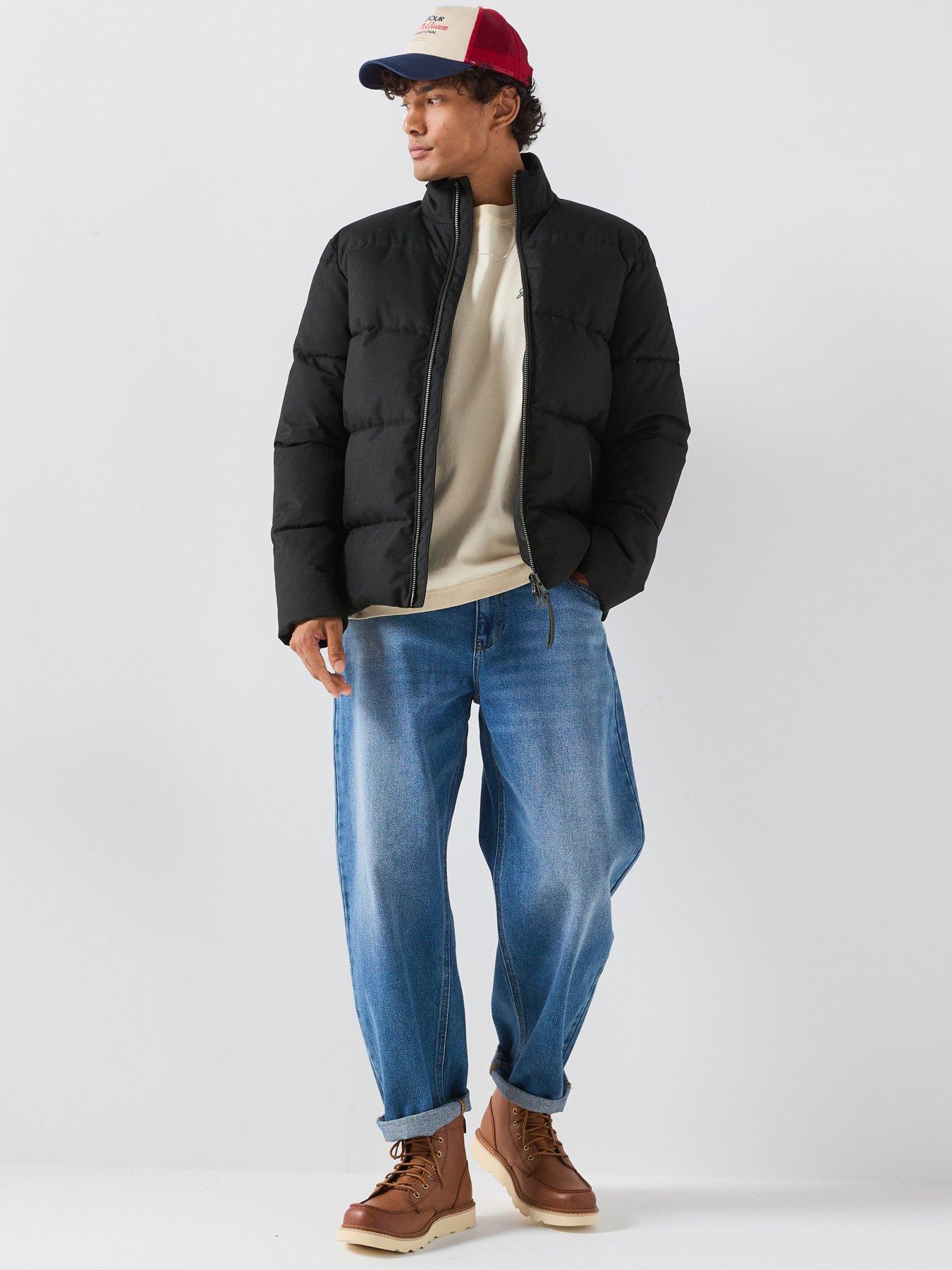 Image 3 of 5 of Barbour International Mens Tour Padded Funnel Neck Jacket - Black