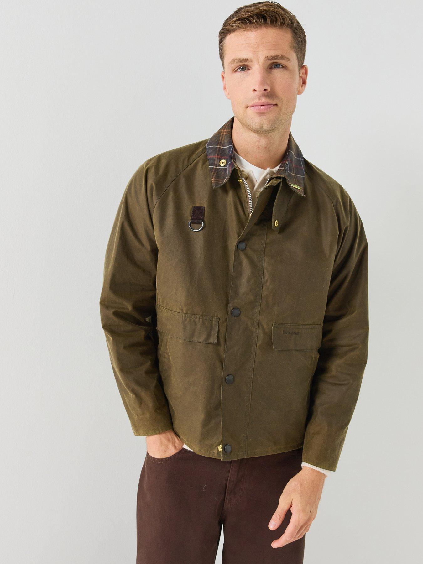 Barbour Icons Spey Wax Jacket - Dark Green
