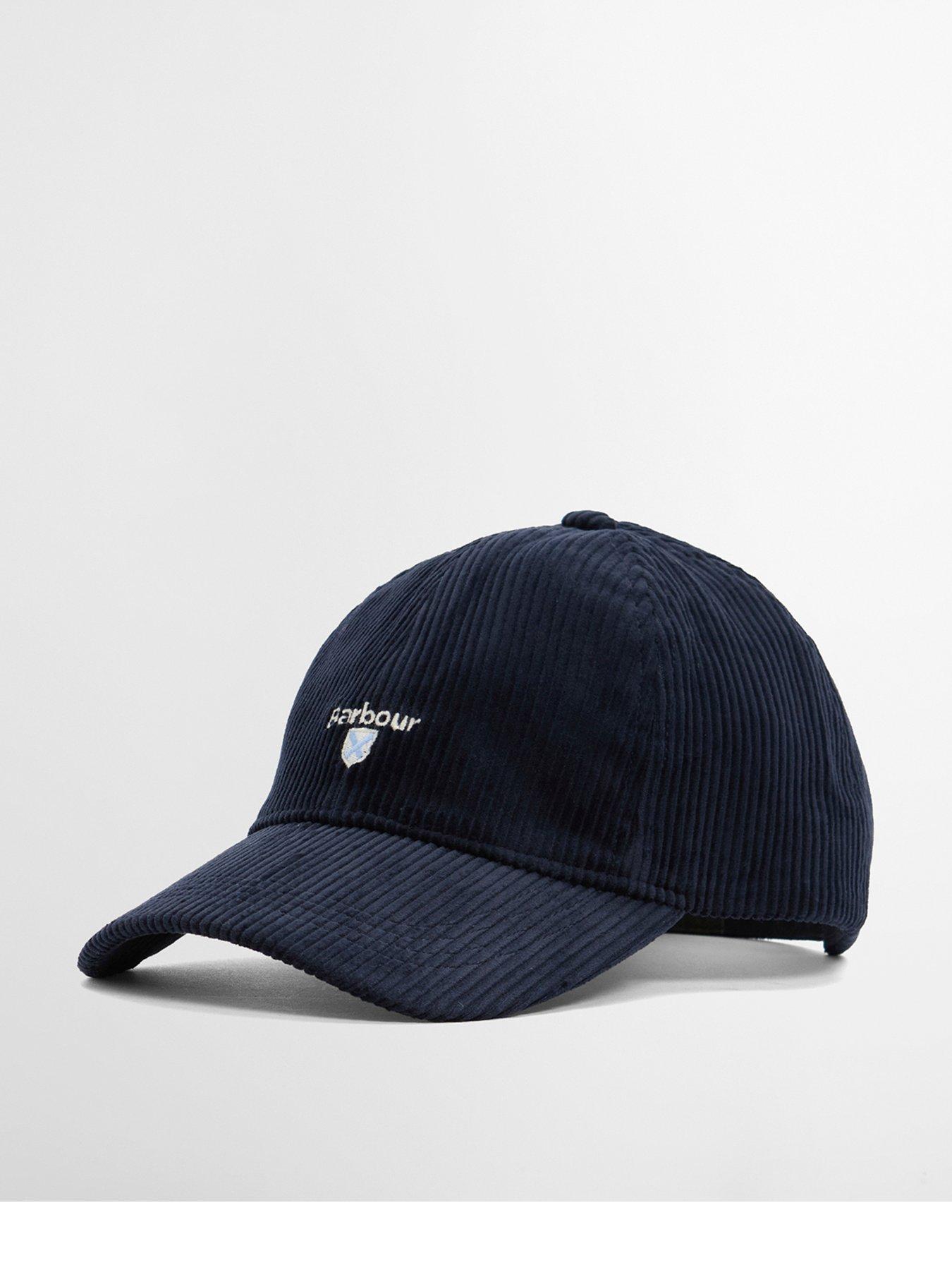 Barbour Men's Preston Cord Cap, Navy, Men