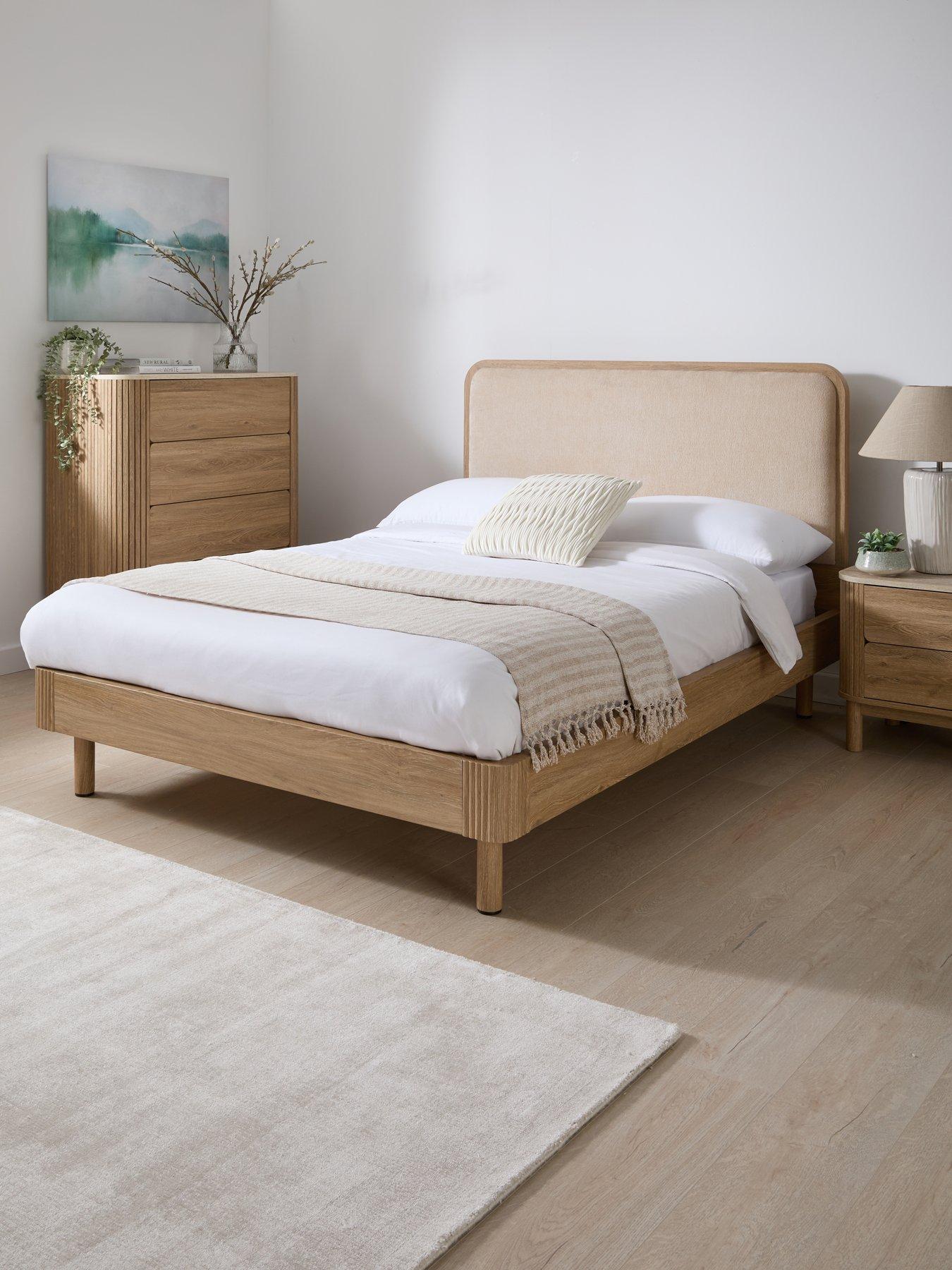 The Very Collection Travelle Double Bed Frame with Mattress Option (Buy  &  SAVE!) - FSC® Certified