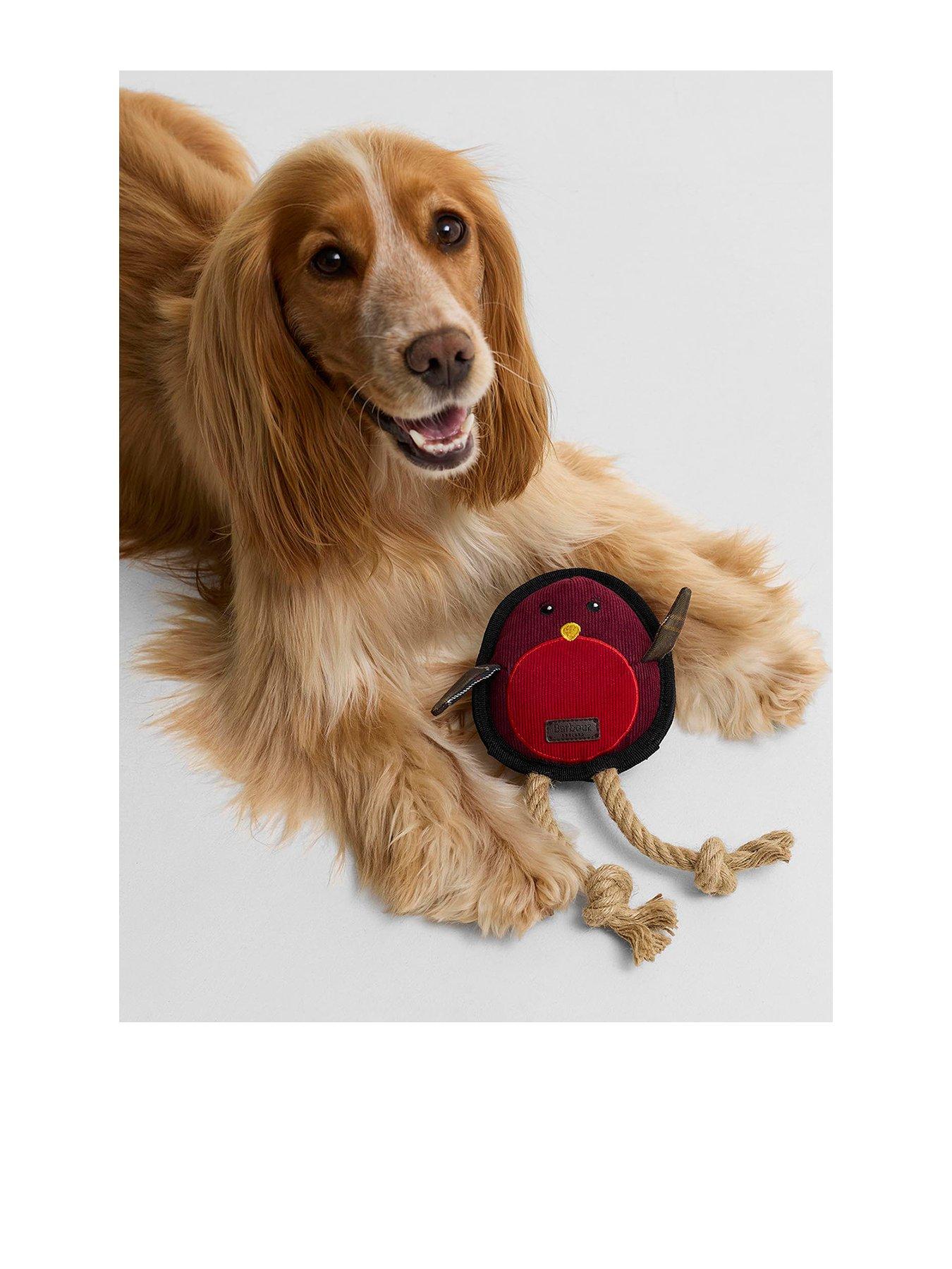 Barbour Brown Robin Dog Toy - /Red One Size - Image 3