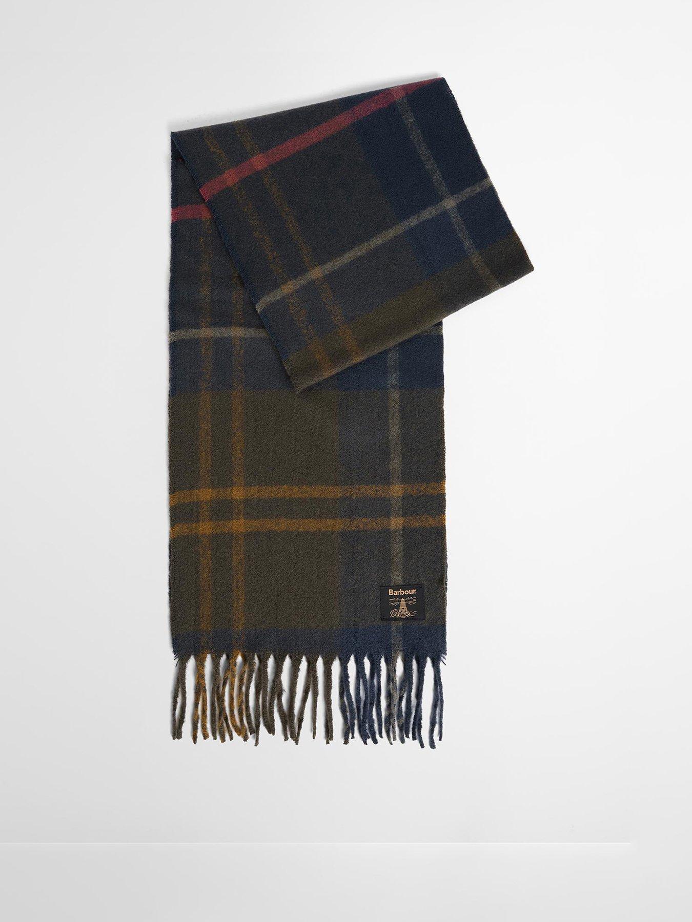 Barbour Men's Shadow Classic Tartan Yorklane Tartan Scarf - Image 2