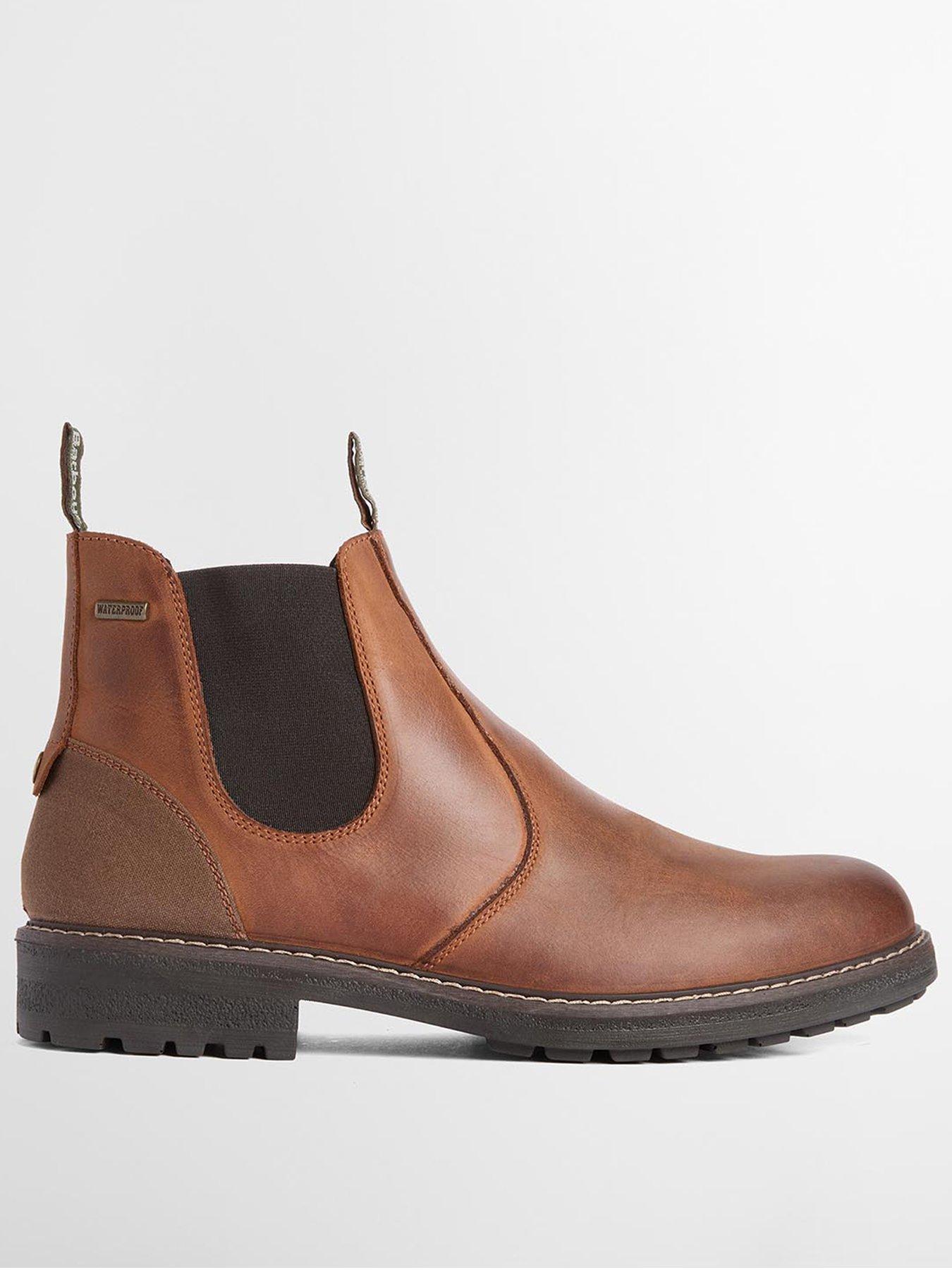 Barbour Mens Embleton Waterproof Chelsea Boots, Brown, Size 9, Men