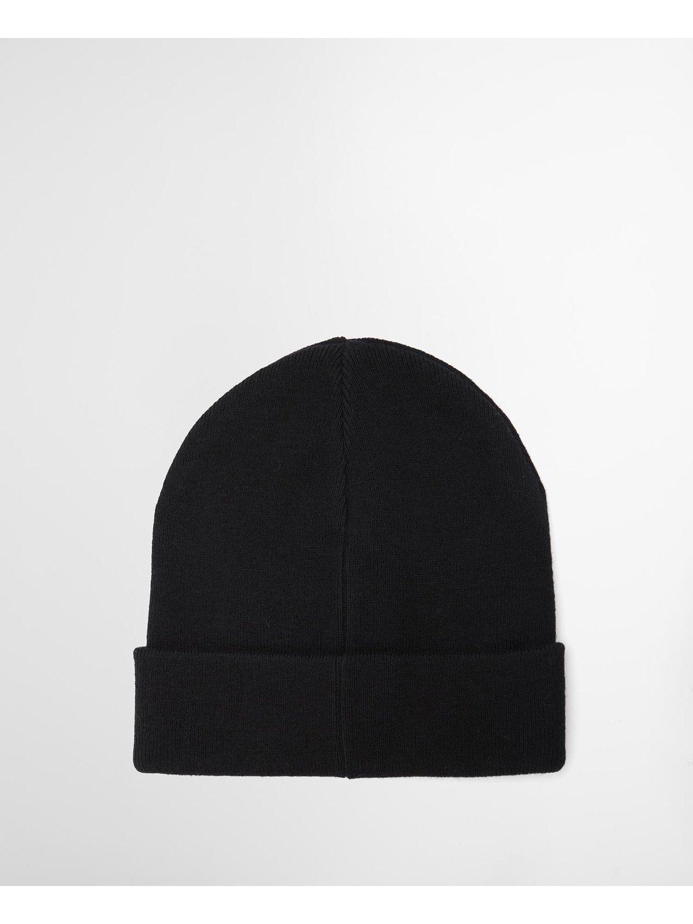 Image 2 of 3 of Barbour International International Sensor Legacy Beanie Hat - Black
