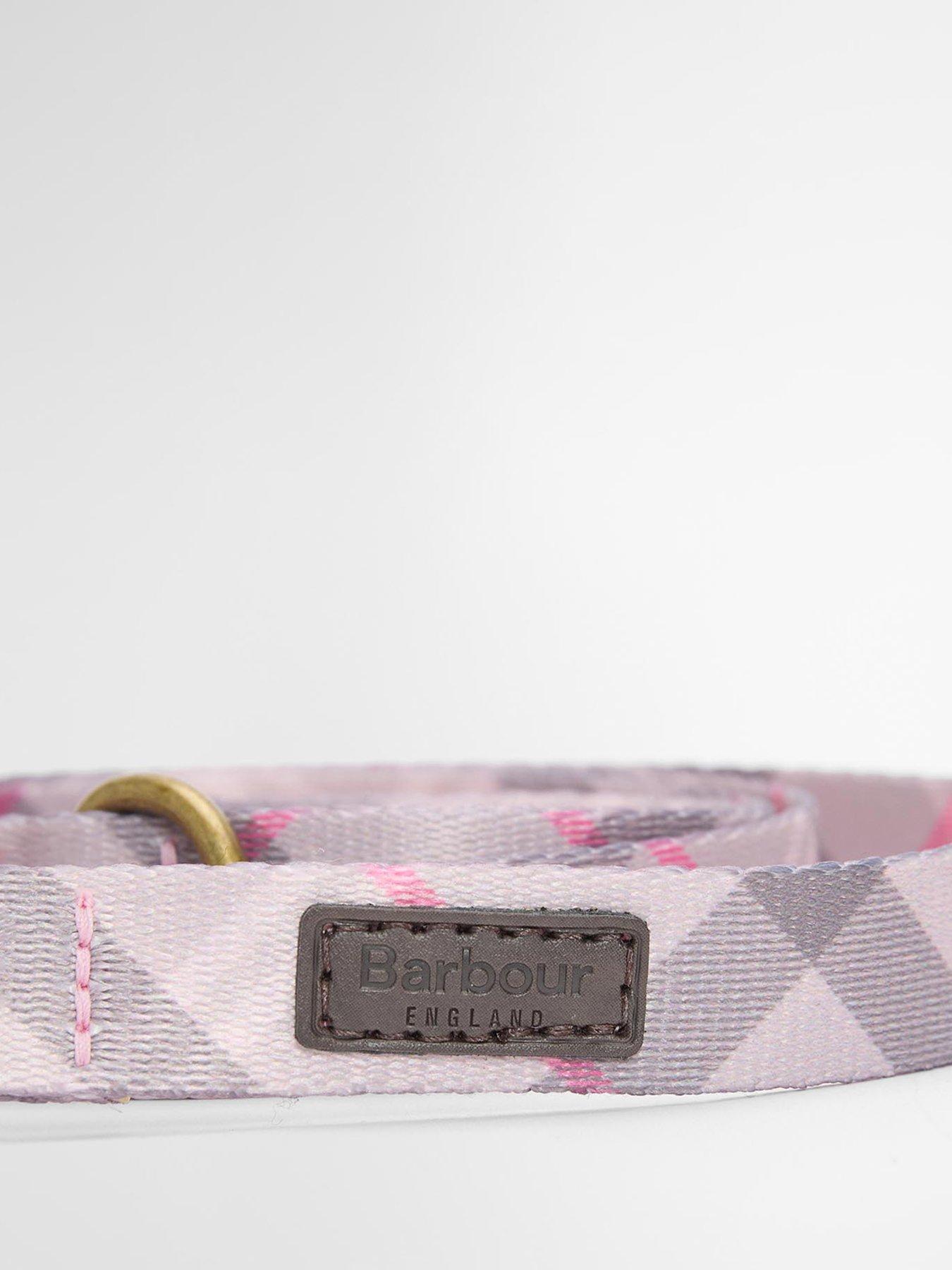 Image 2 of 4 of Barbour Tartan Printed Dog Lead - Pink