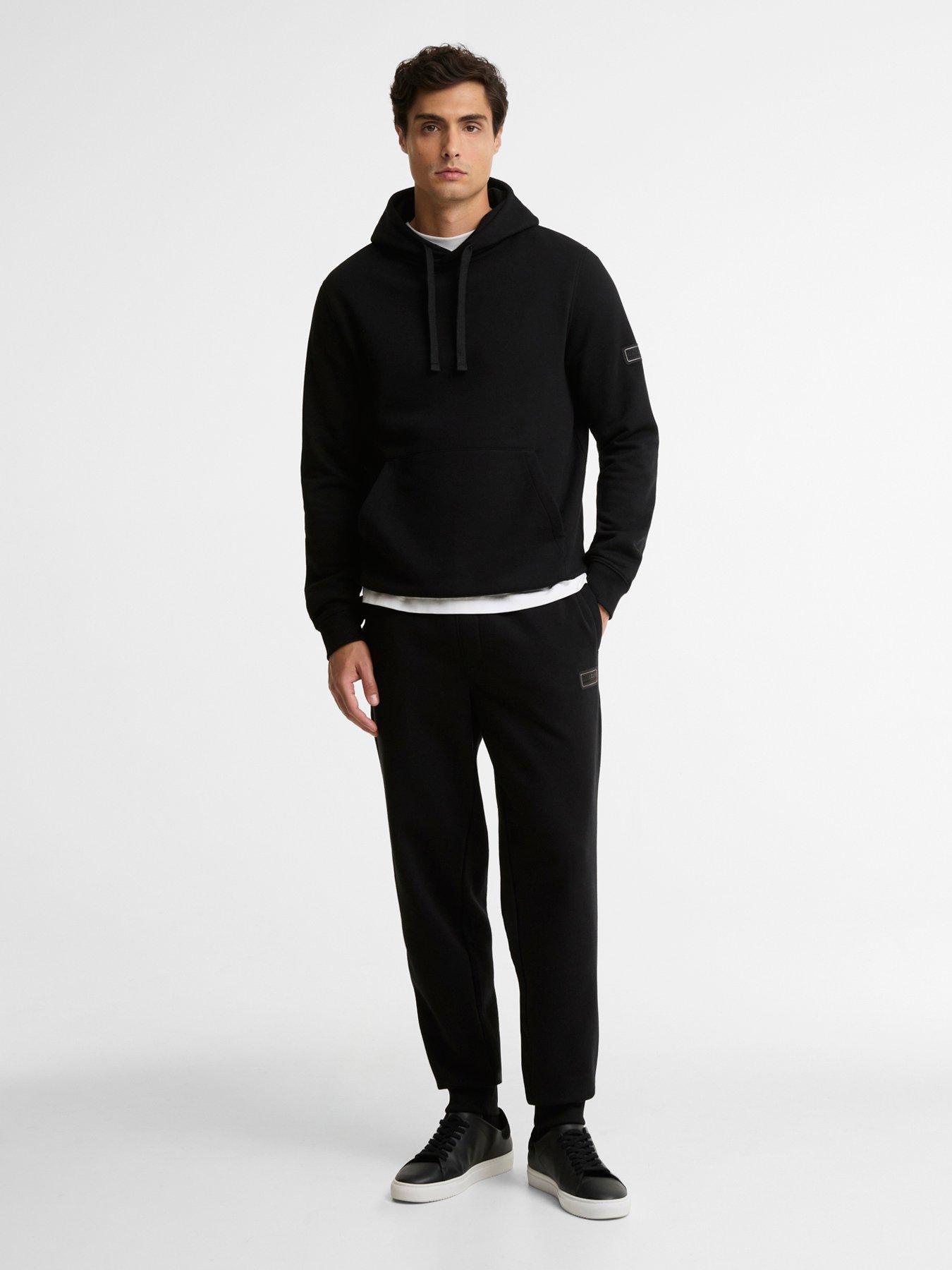 Barbour International Men's Map Oh Cotton Over The Head Hoodie - Black - 2XL - Image 2