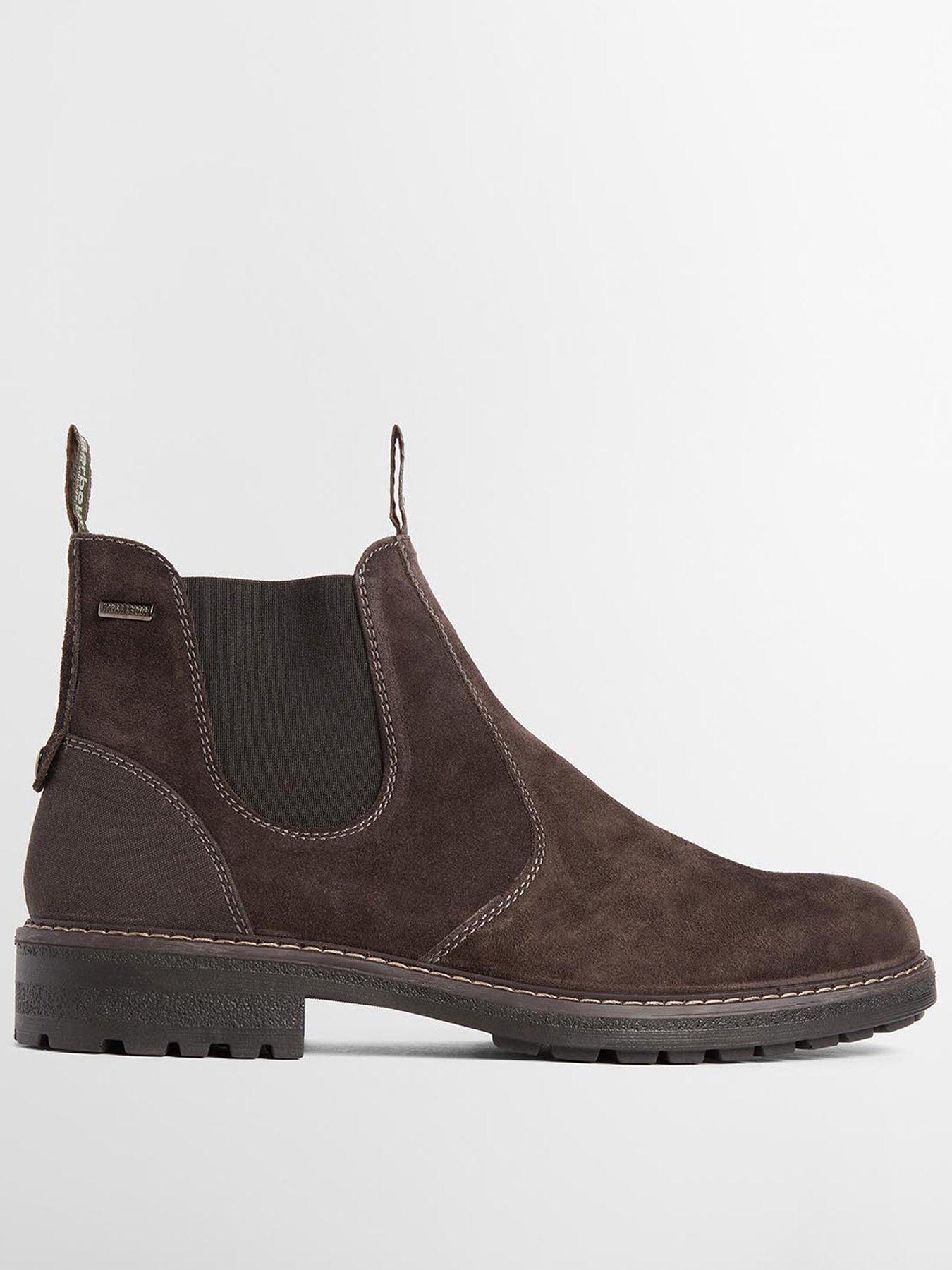 Barbour Men's Embleton Chukka Waterproof Leather Chelsea Boots - Brown Suede - 9 (43) - Image 2