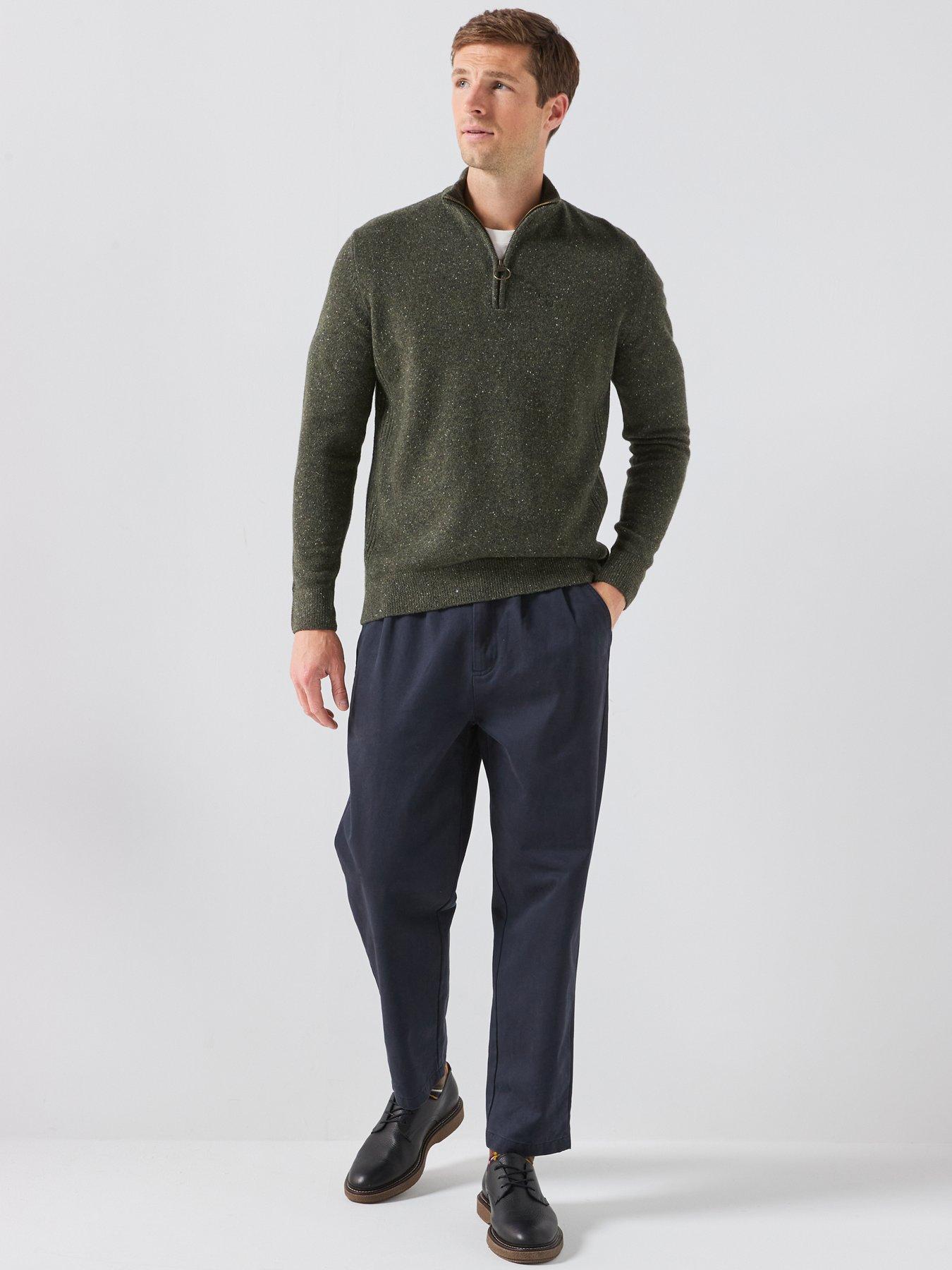 Image 3 of 6 of Barbour Yorklane Twill Trousers - Navy