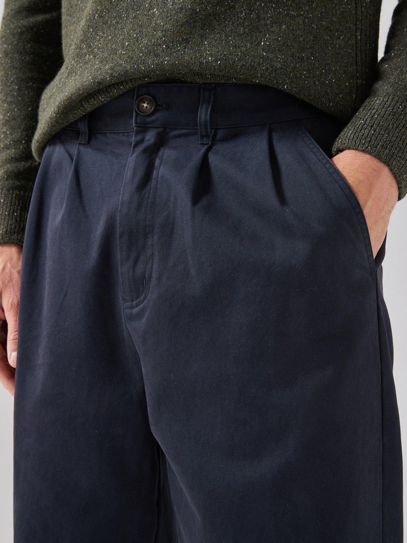 Image 6 of 6 of Barbour Yorklane Twill Trousers - Navy