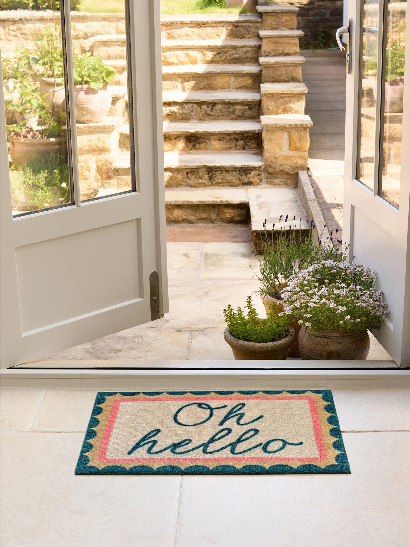 The Very Collection Oh Hello Doormat 50X75Cm
