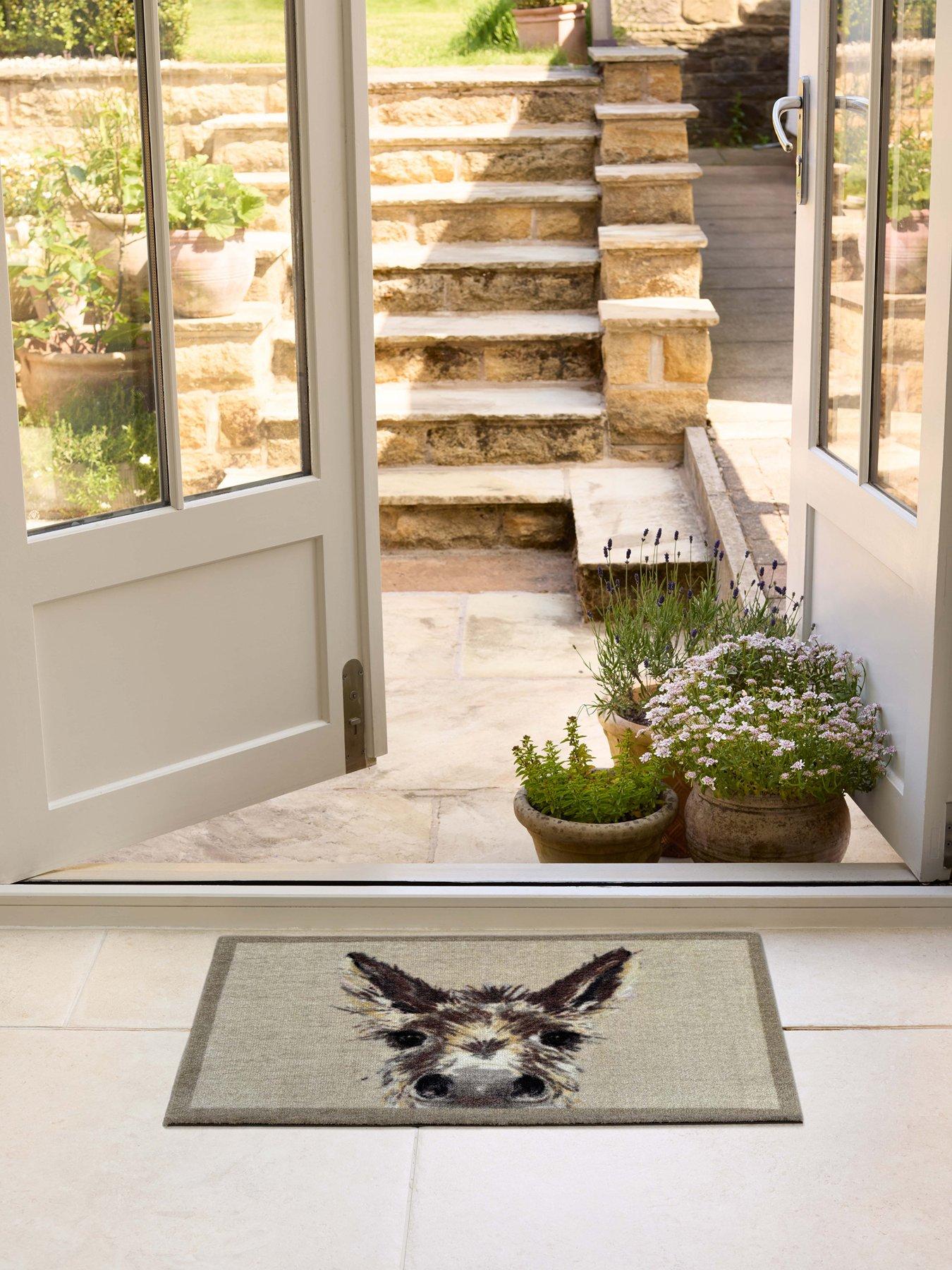The Very Collection Donkey Doormat 50X75Cm